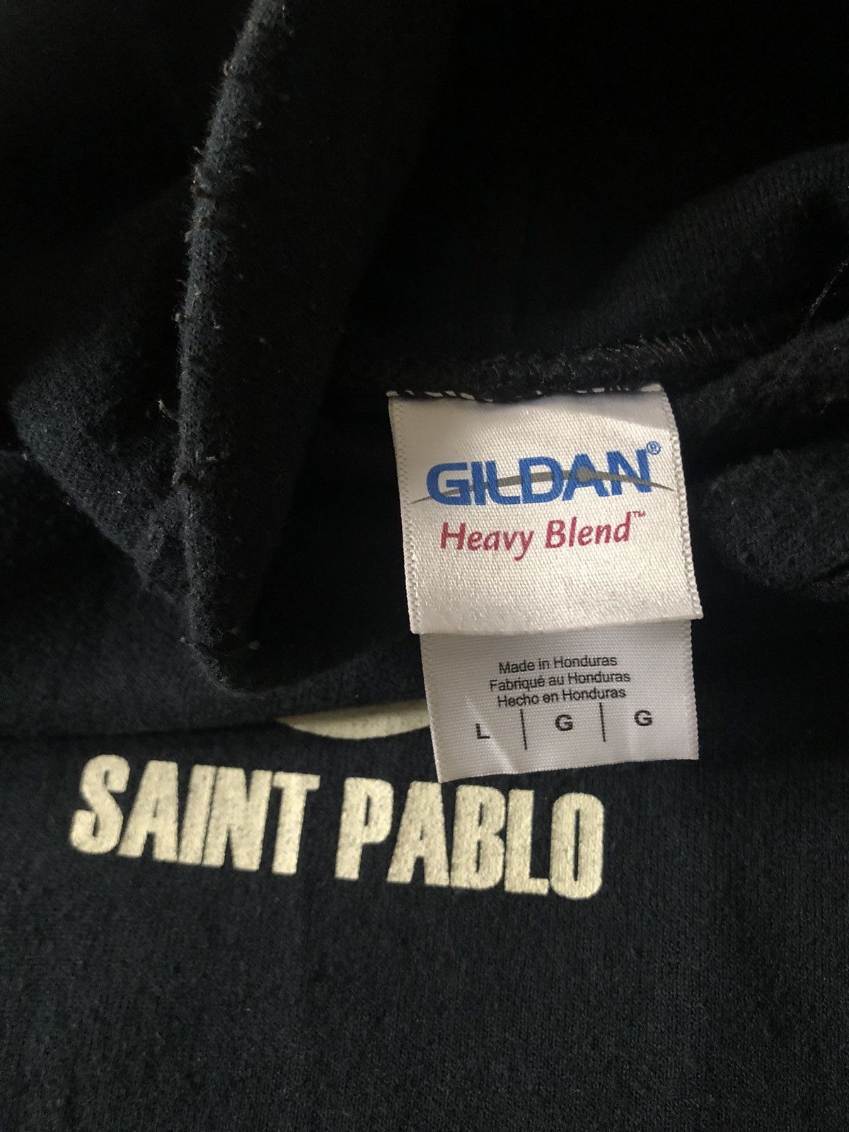 Kanye West × Vintage Saint Pablo Tour First Print Hoodie Size US L / EU 52-54 / 3 - 5 Thumbnail