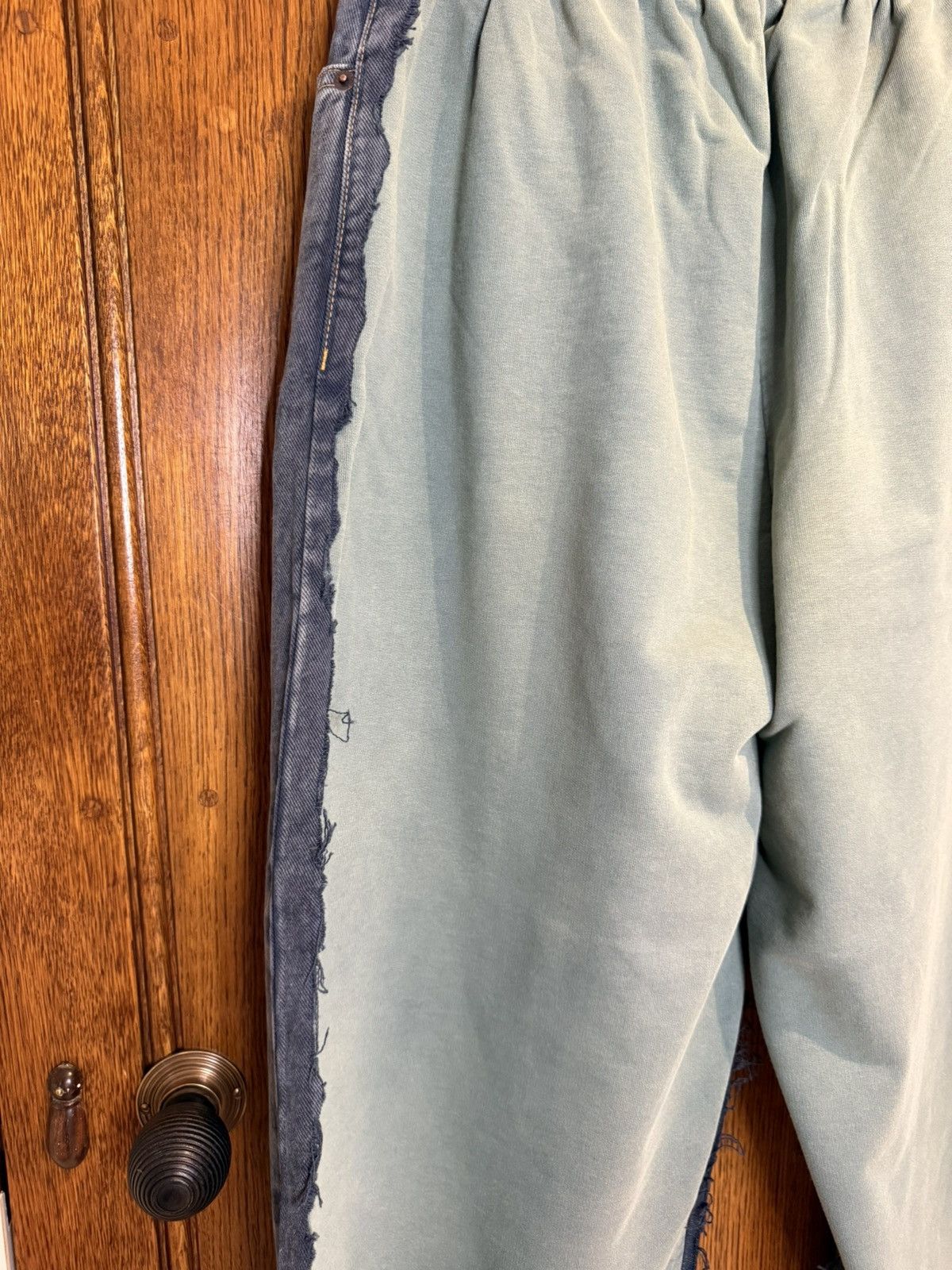 Balenciaga SS23 Balenciaga mud show hybrid baggy jeans joggers sweats Size US 32 / EU 48 - 17 Thumbnail