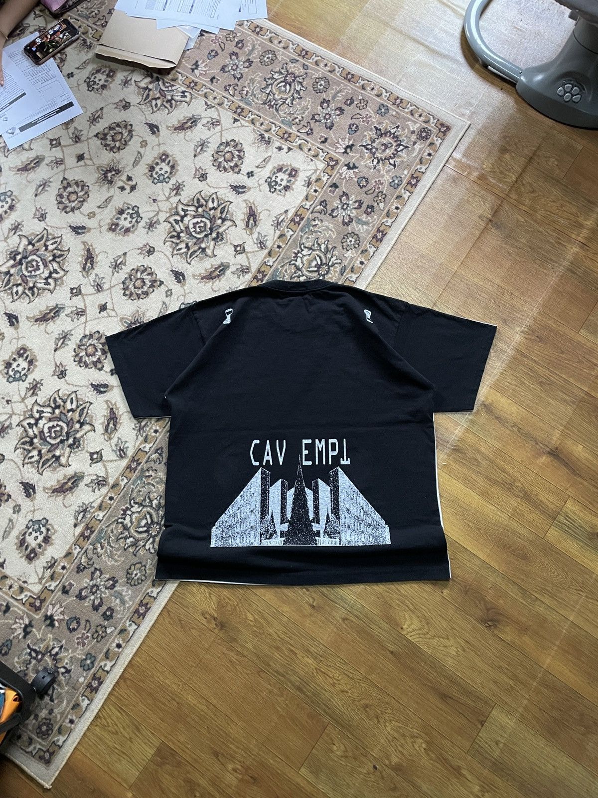 Cav Empt Cav Empt Front White Back Black Size US XL / EU 56 / 4 - 3 Thumbnail
