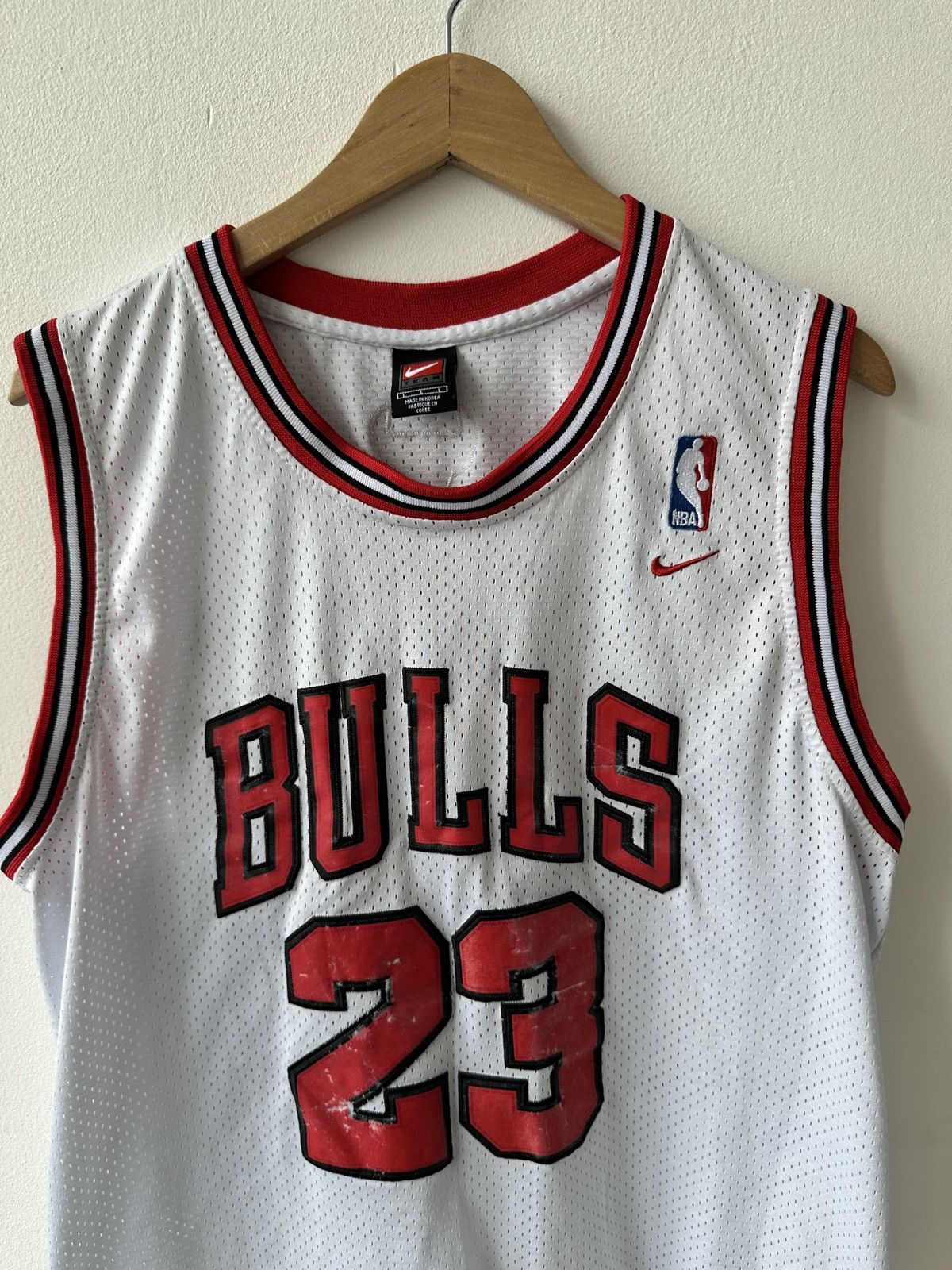 NBA × Nike Nike Michael Jordan #23 1984 Chicago Bulls NBA Jersey Size US L / EU 52-54 / 3 - 4 Thumbnail