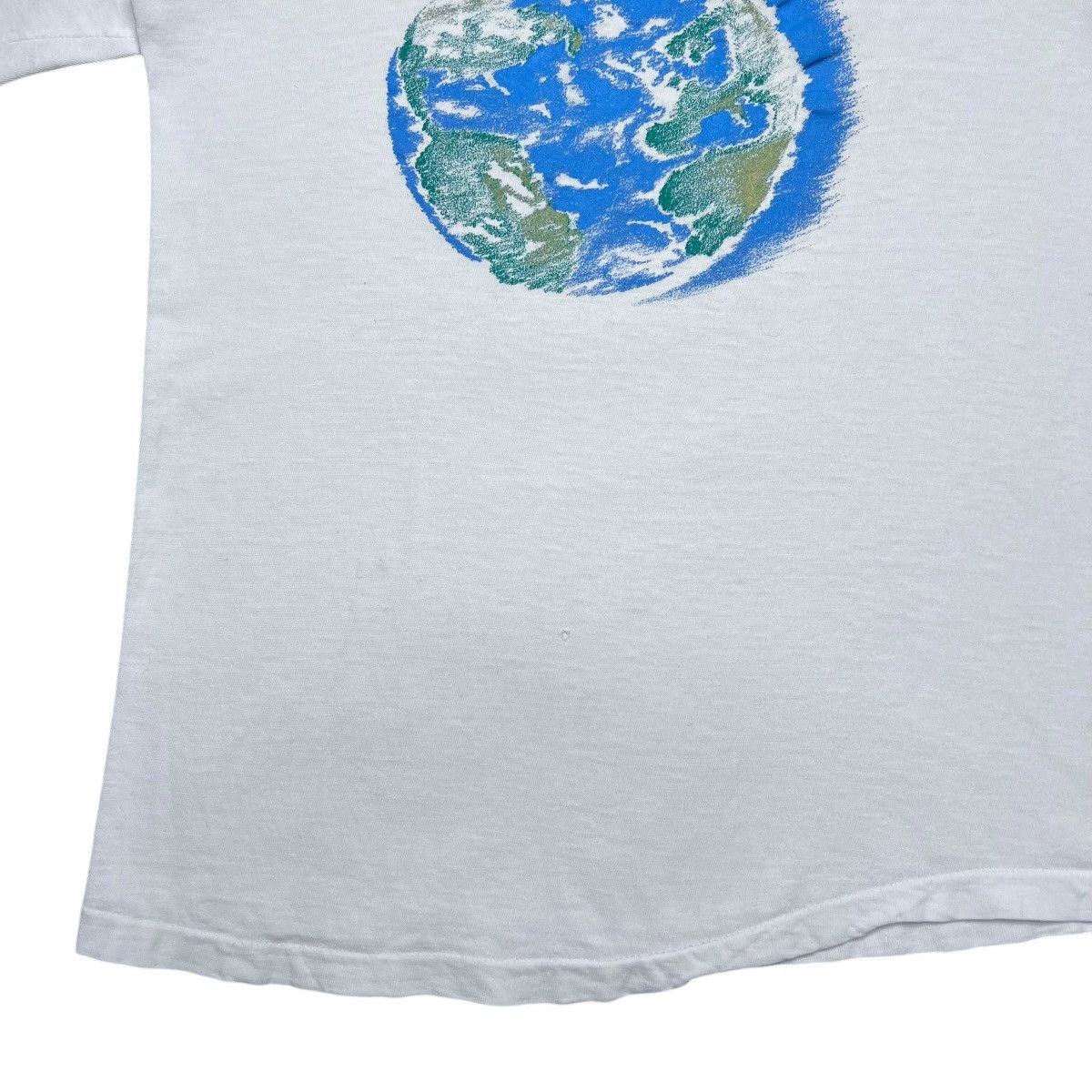 Other Vintage 1980s World Peace Earth Graphic Long Sleeve T-Shirt Size US S / EU 44-46 / 1 - 9 Thumbnail