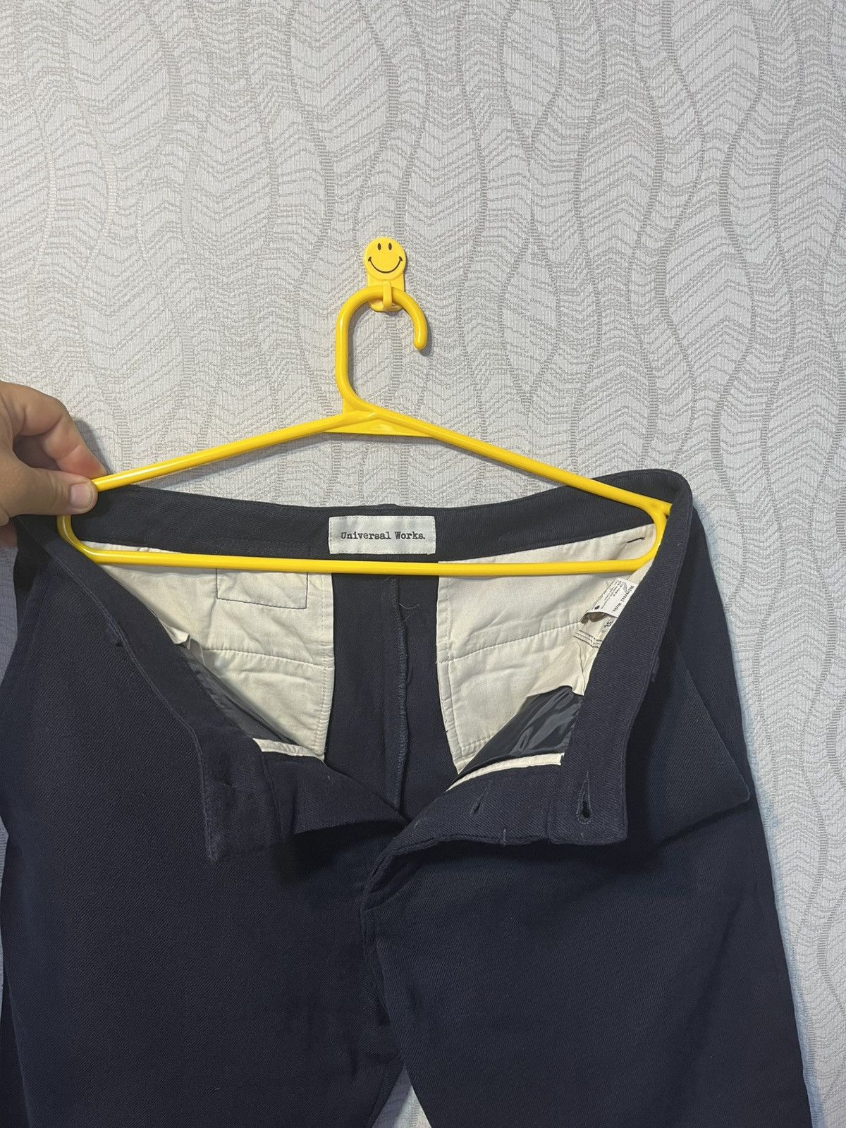 Universal Works Universal Works Dark Navy Wool Casual Shorts Size 32 Size US 32 / EU 48 - 6 Thumbnail