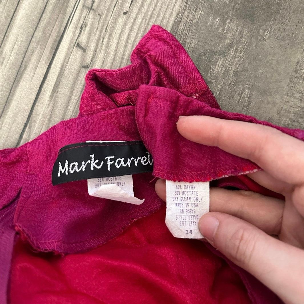Other mark farrel dark pink dragon fly embroidered two piece set Size XL / US 12-14 / IT 48-50 - 5 Thumbnail