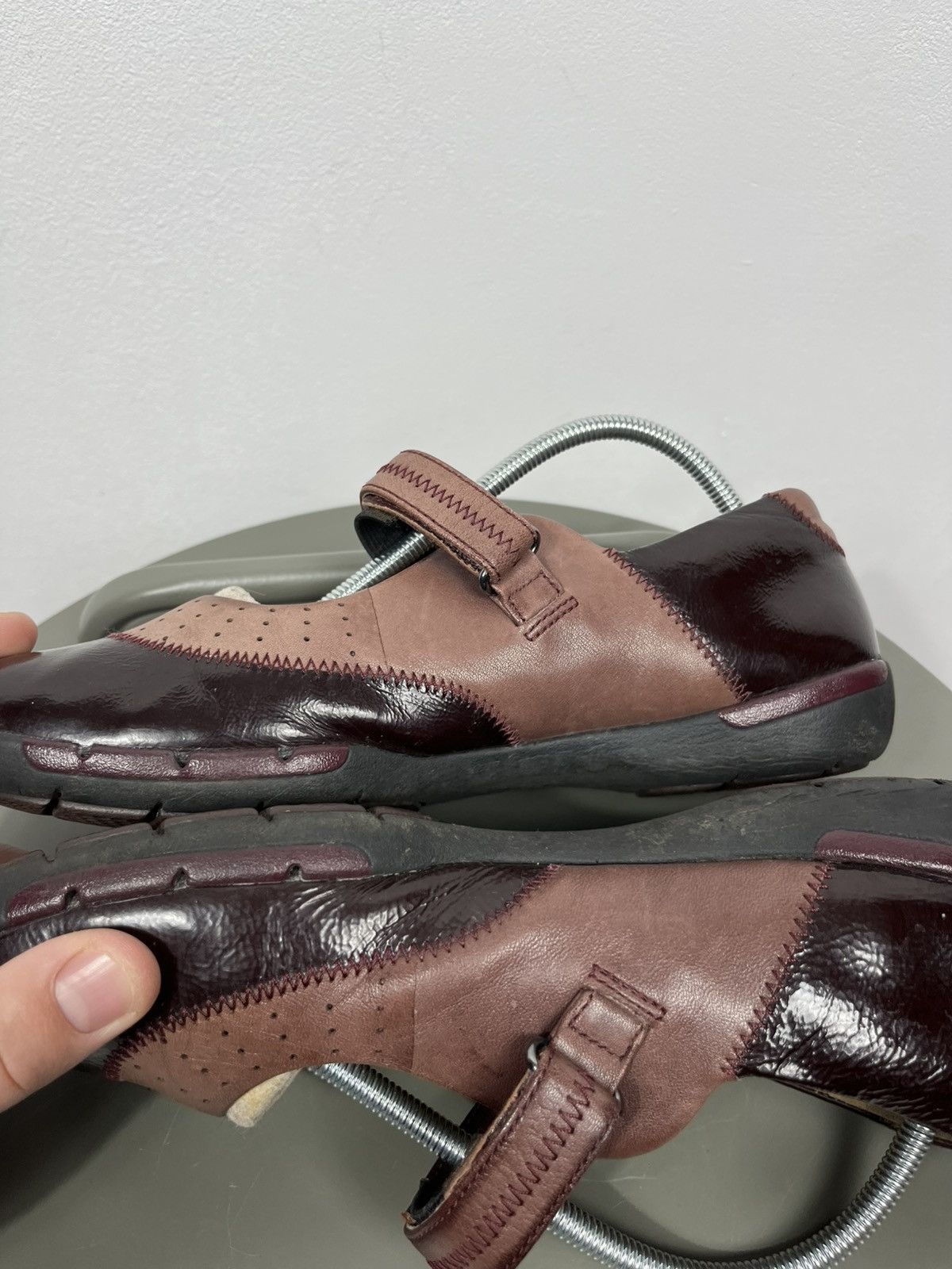 Clarks Clarks Mary Jane Leather Shoes Brown Strap Women EU 39 US 8 Size US 8 / IT 38 - 8 Thumbnail