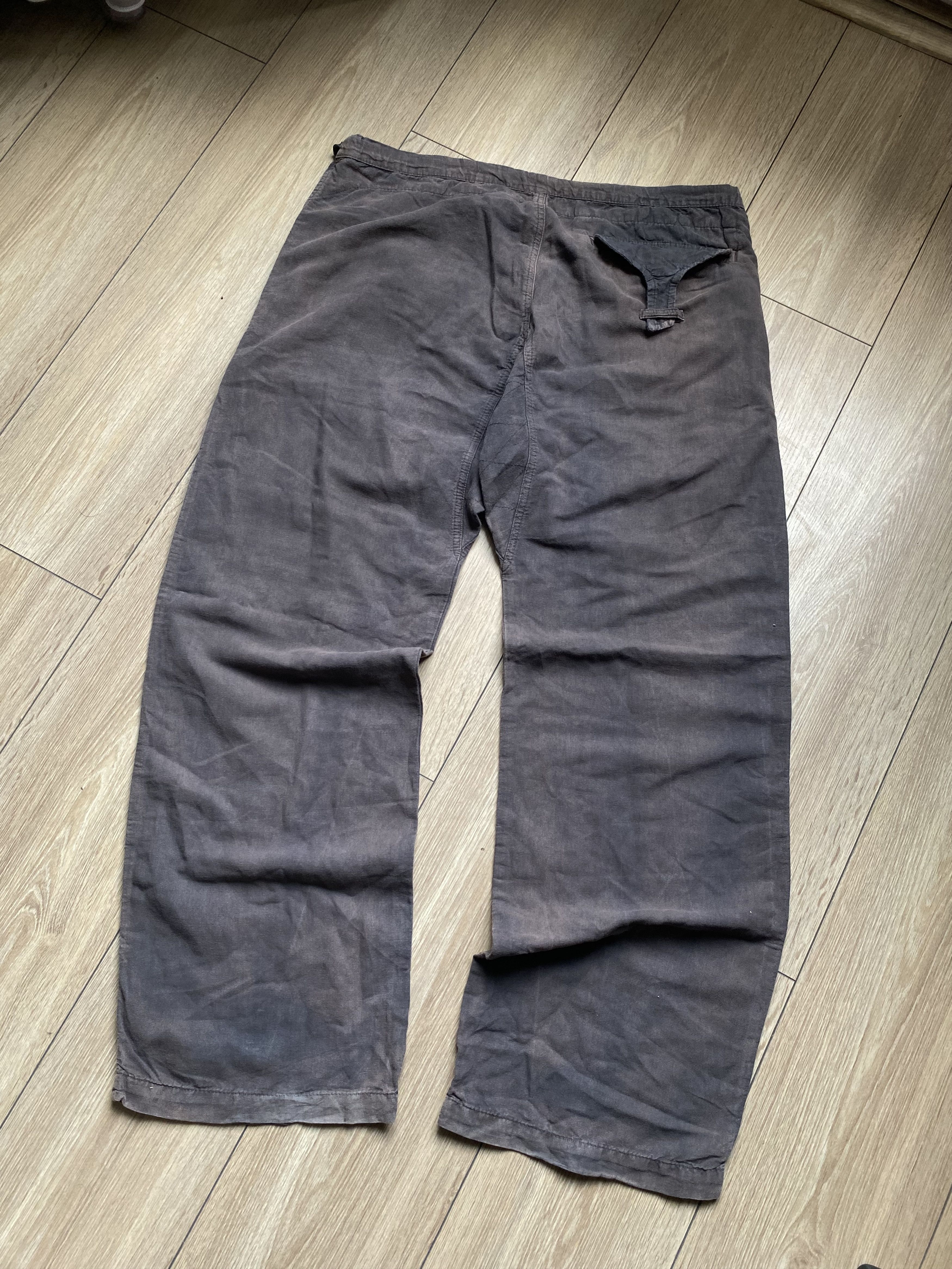 Diesel Diesel Brown Cotton Pants Size 34 Faded Vintage Y2K Wide Fit Size US 34 / EU 50 - 5 Thumbnail