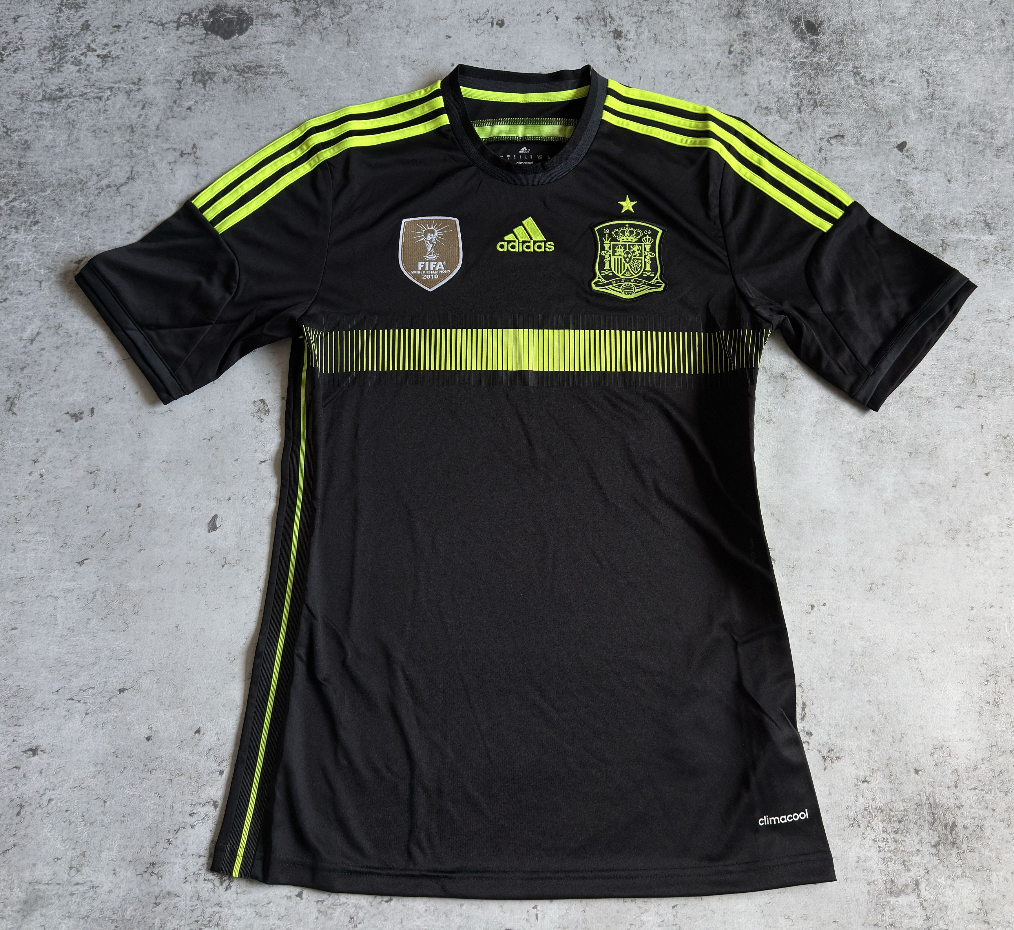 Adidas SPAIN 2014 2015 AWAY FOOTBAL SHIRT SOCCER JERSEY ADIDAS S Size US S / EU 44-46 / 1 - 1 Thumbnail