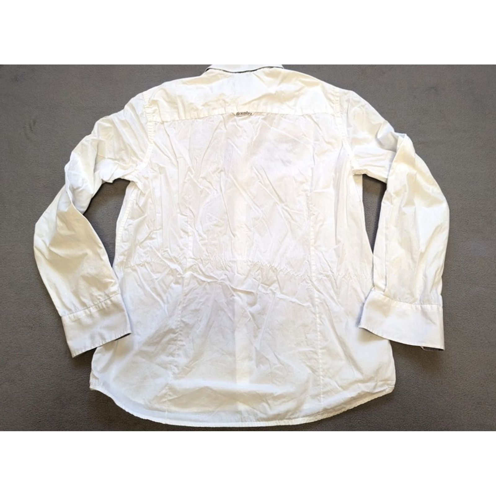 Nautica Gaastra Spirit of tradition Nautical Button-Up Shirt Mens XL White Long Size US XL / EU 56 / 4 - 7 Thumbnail