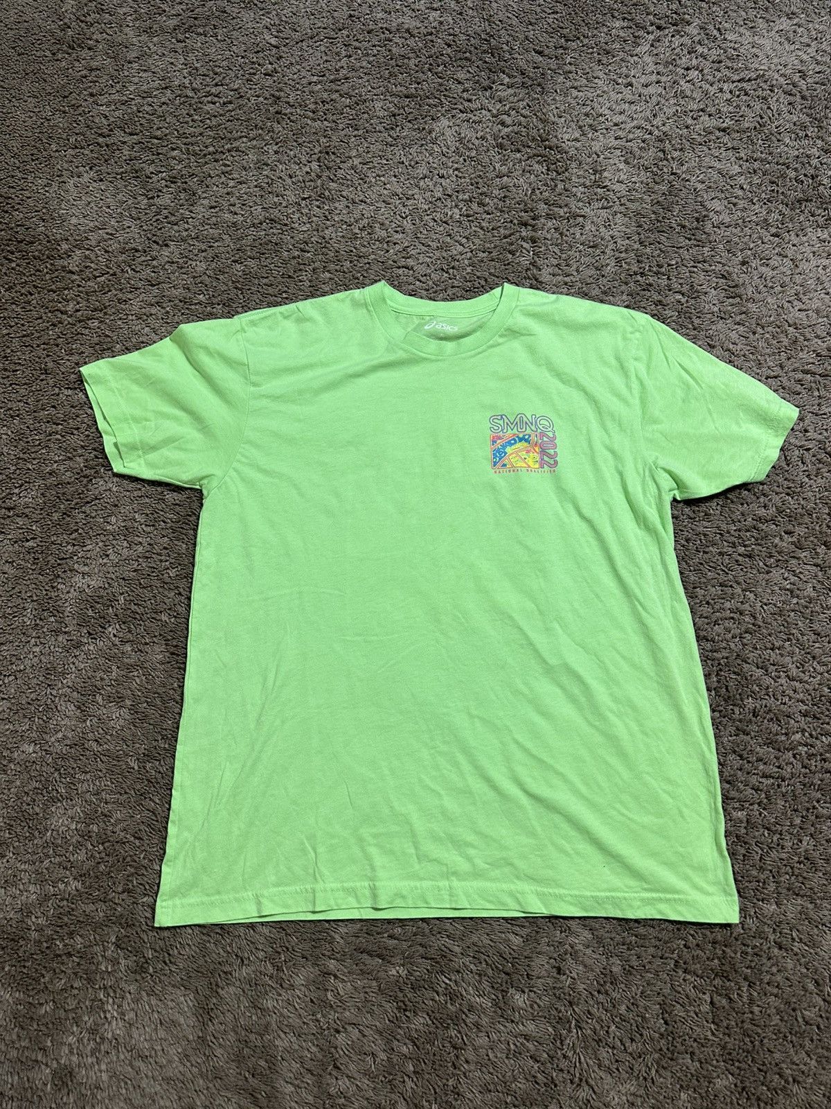 Asics Vintage Asics “Kansas City” running shirt 00s size Xl Size US L / EU 52-54 / 3 - 5 Thumbnail