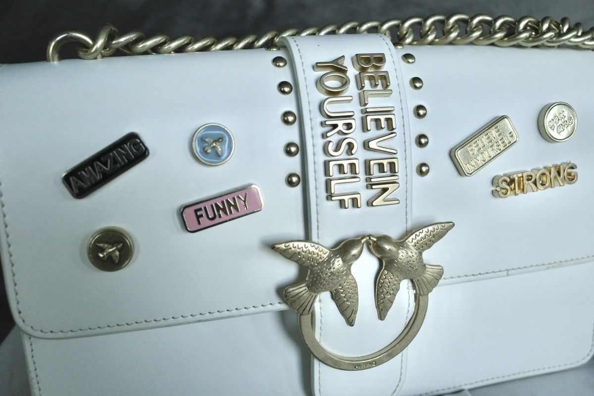 Pinko White Pinko crossbody bag Size ONE SIZE - 3 Thumbnail