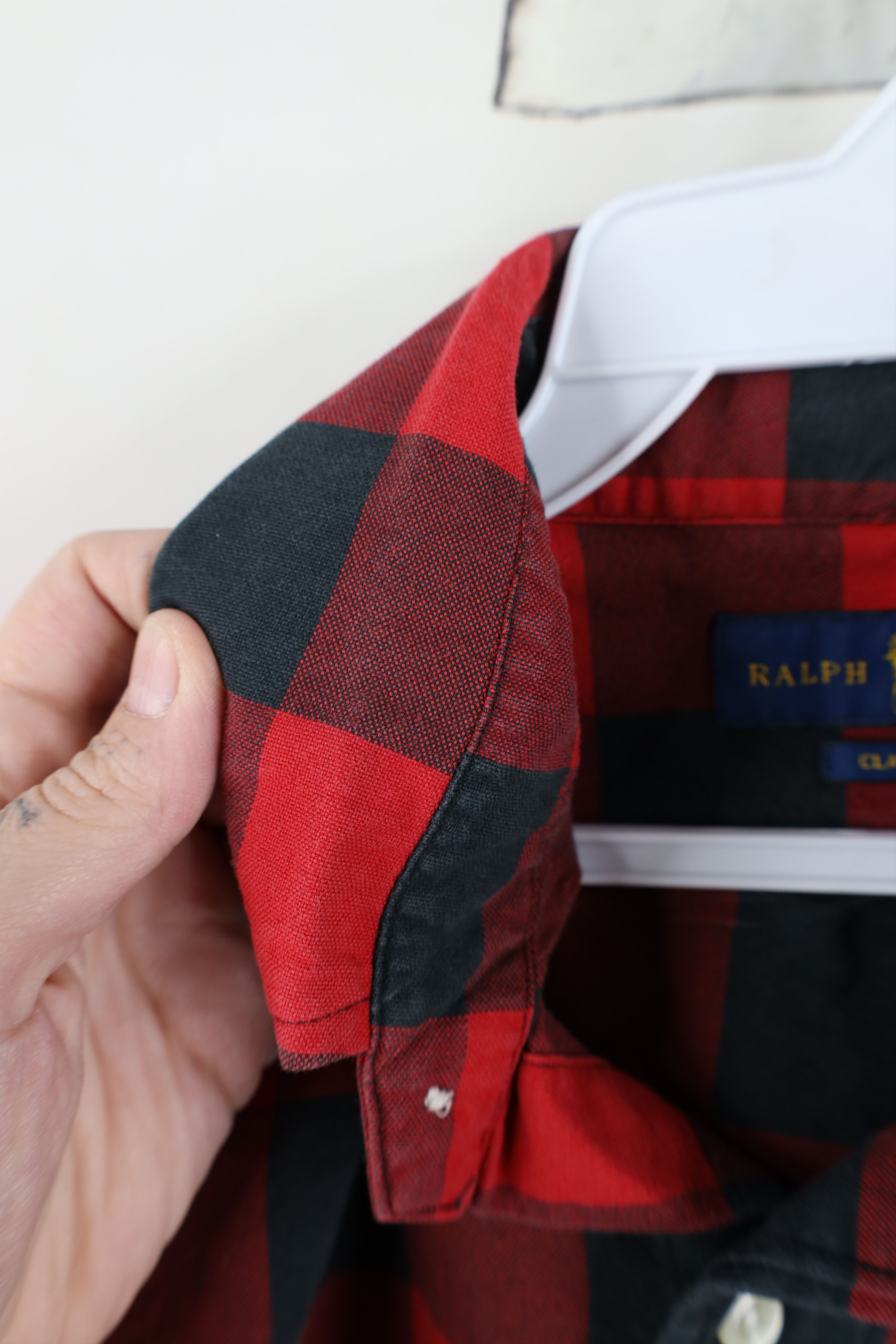 Ralph Lauren Vintage Ralph Lauren Fit Collared Button Down Shirt Red Size US S / EU 44-46 / 1 - 10 Thumbnail