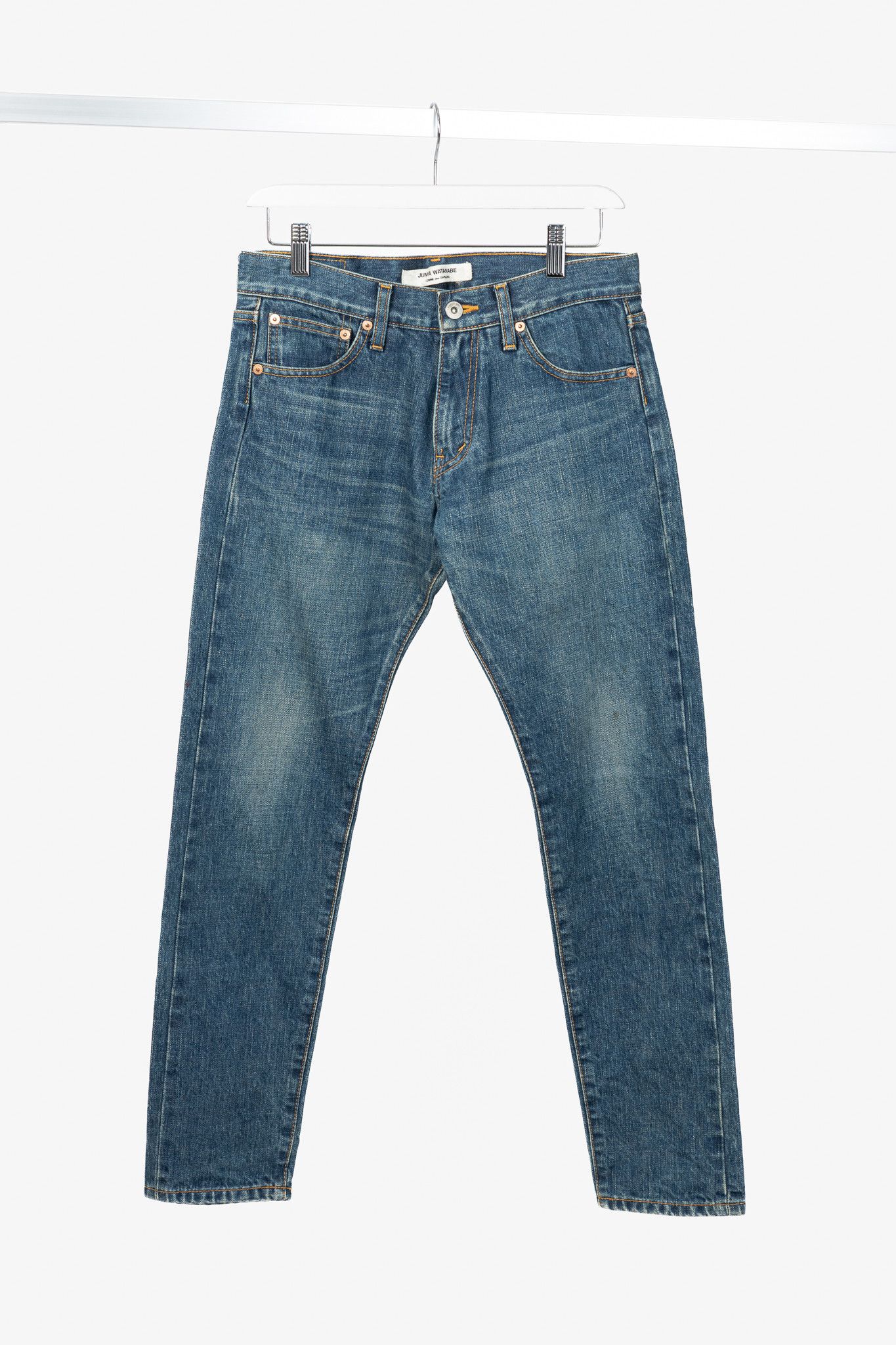 Junya Watanabe Junya Watanabe Comme des Garcons Cotton Denim Slim Jeans Size US 28 / EU 44 - 1 Thumbnail