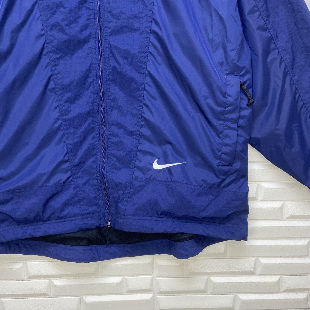 Nike Vintage 90s Nike Swoosh Loose Oversize Sweater Jacket Size US XL / EU 56 / 4 - 4 Thumbnail