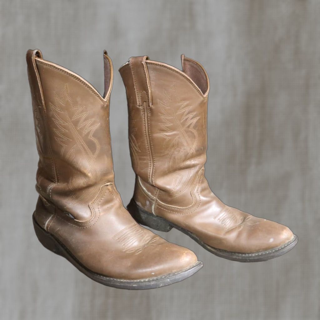 Justin Boots Justin Leather Boots Western Cowboy 12" Leather upper Adult Men's Size 13 Size US 13 / EU 46 - 1 Thumbnail