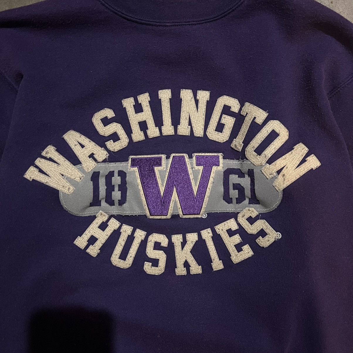 Champion Vintage Washington Huskies Sweater Size US S / EU 44-46 / 1 - 2 Thumbnail