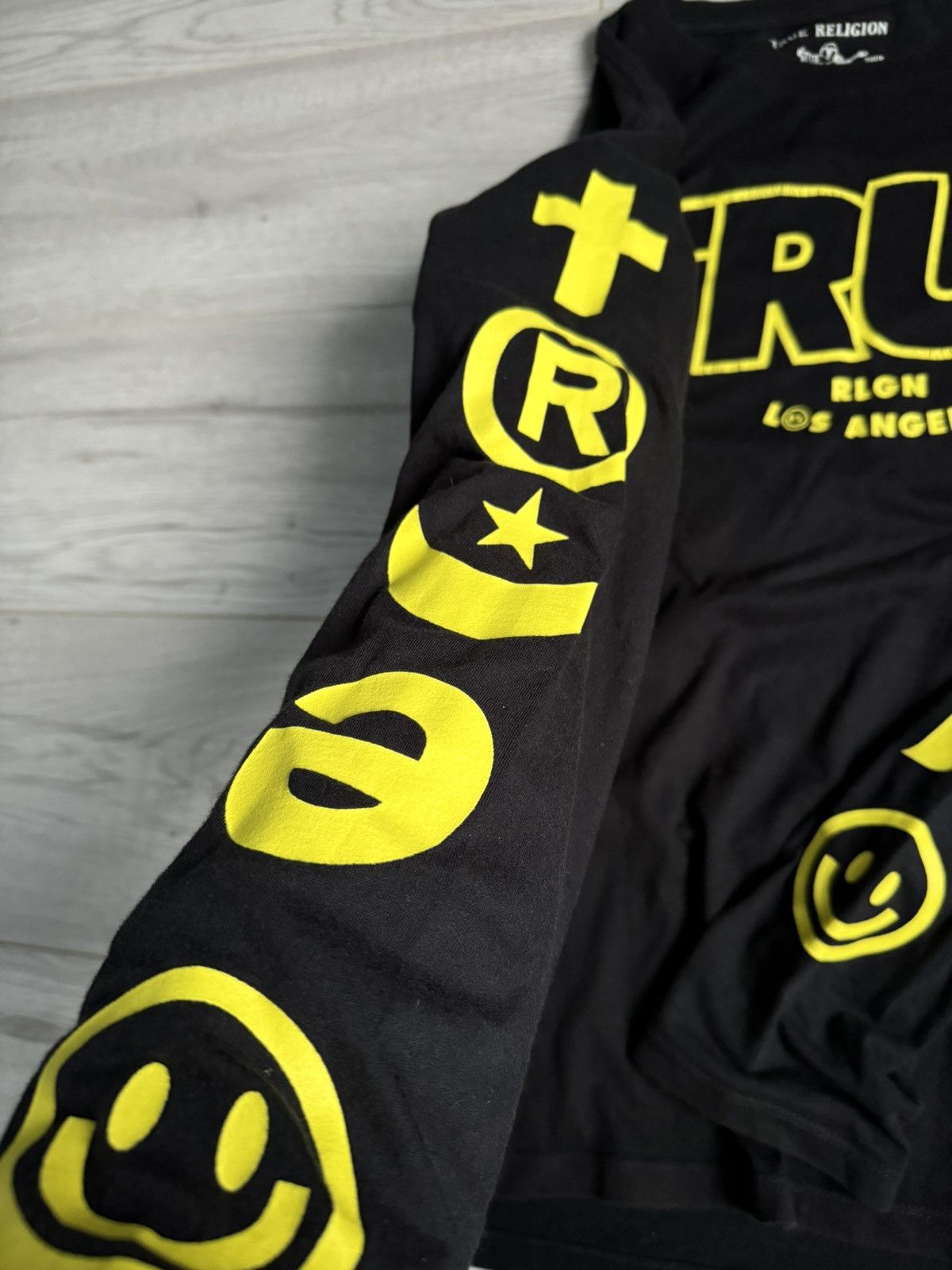 True Religion × Vintage Vintage Long Sleeve T-Shirt True Religion Los Angeles Tour Size US M / EU 48-50 / 2 - 3 Thumbnail