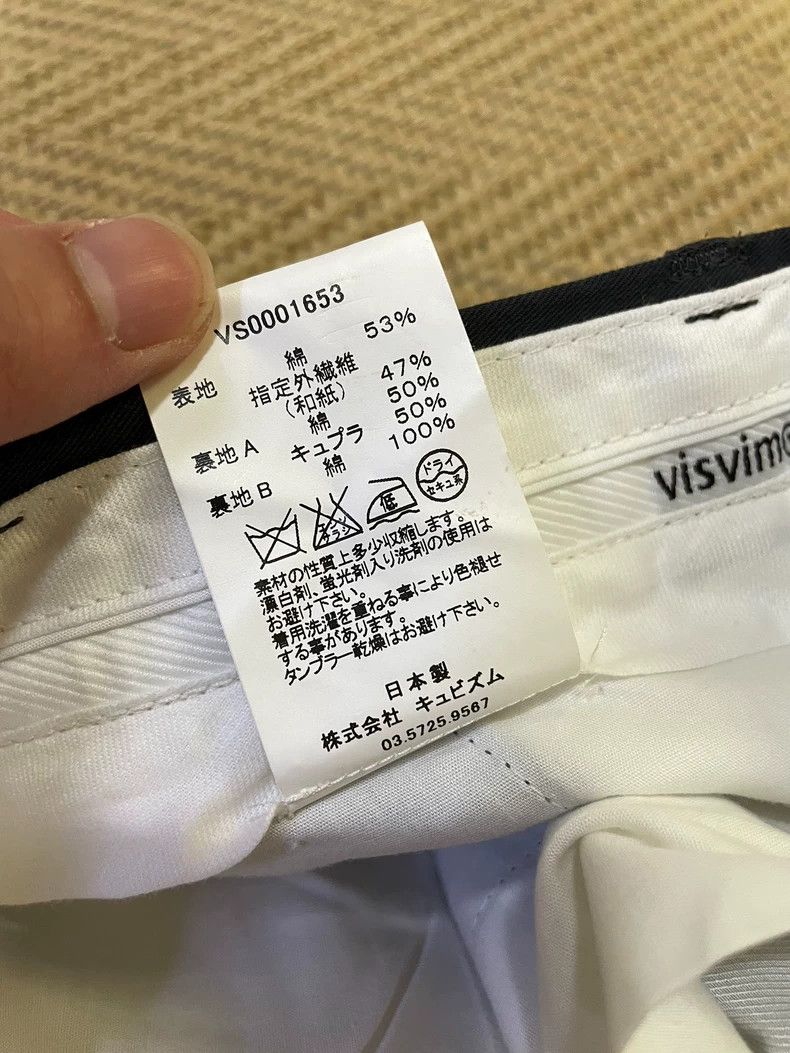 Visvim visvim size m Cropped slacks pants 2505-Nextarrow Size US 28 / EU 44 - 9 Thumbnail