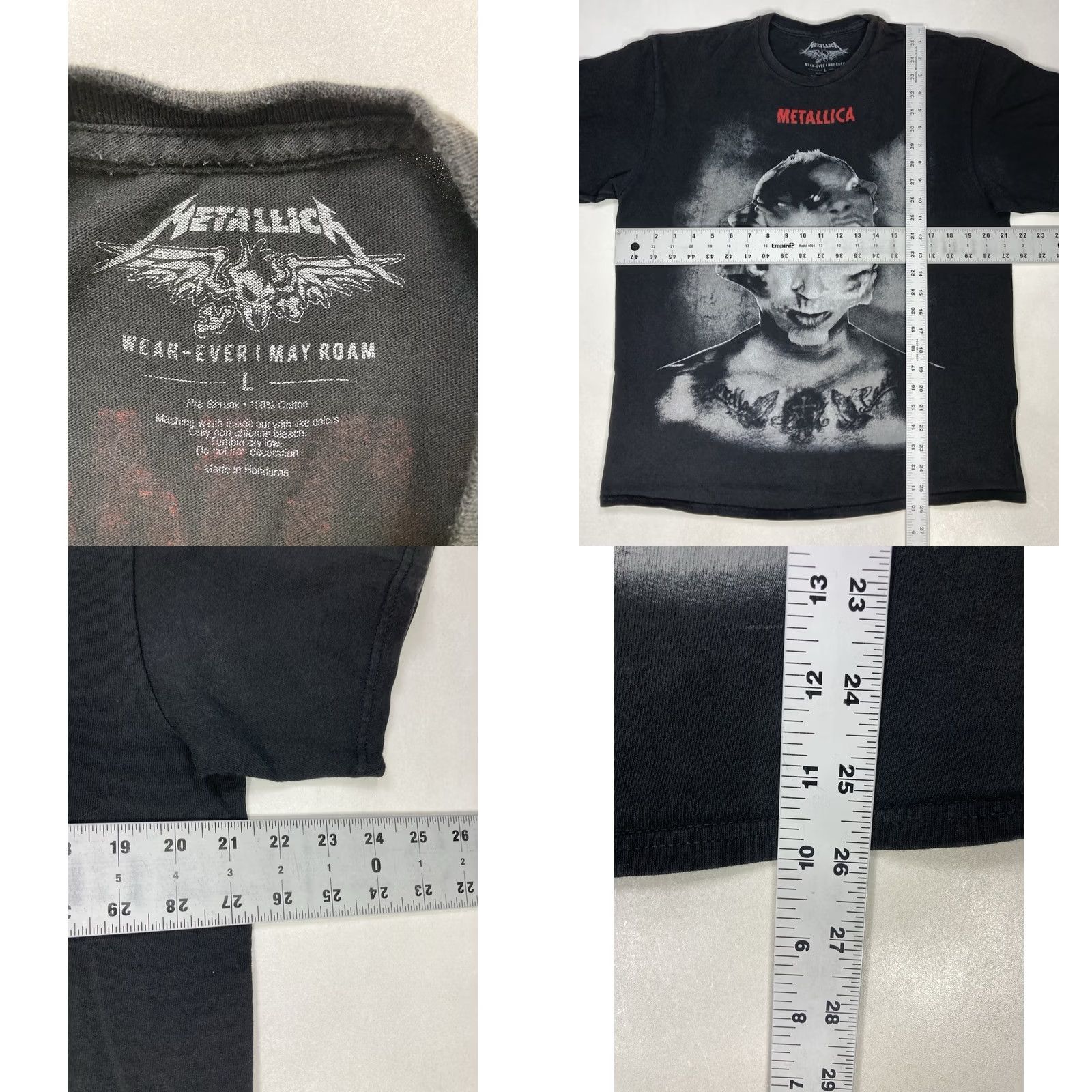 Vintage VINTAGE METALLICA Hardwired To Self Destruct Graphic T-shirt Men L Black Music Merch Size US L / EU 52-54 / 3 - 8 Thumbnail