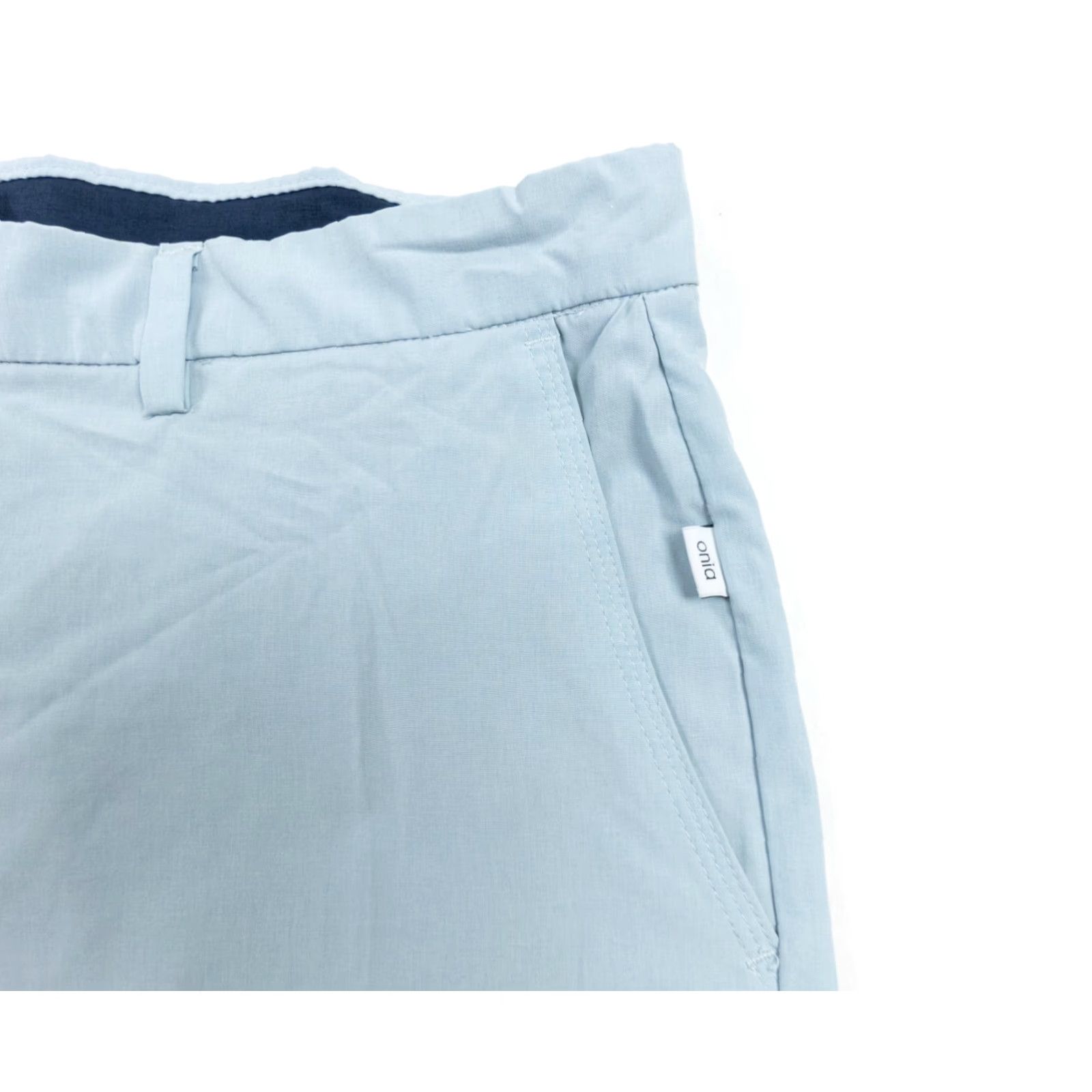 Onia Onia Shorts Mens 38 Blue Chino Versatility Short Stretch Flat Front 9" Inseam Size US 38 / EU 54 - 3 Thumbnail