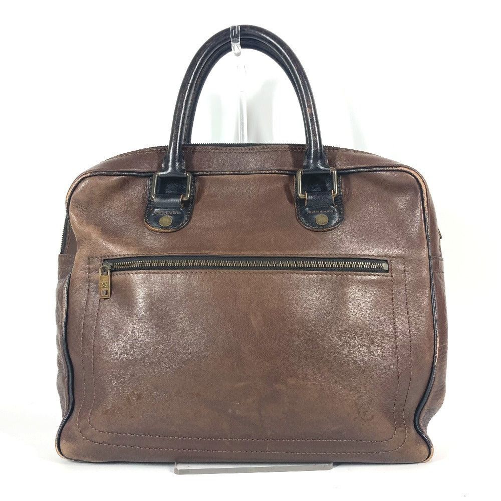 Louis Vuitton Louis Vuitton M92532 Utah Yulon Handbag Tote Bag Briefcase Porte-Documents Business Leather Men Brown Size ONE SIZE - 1 Thumbnail