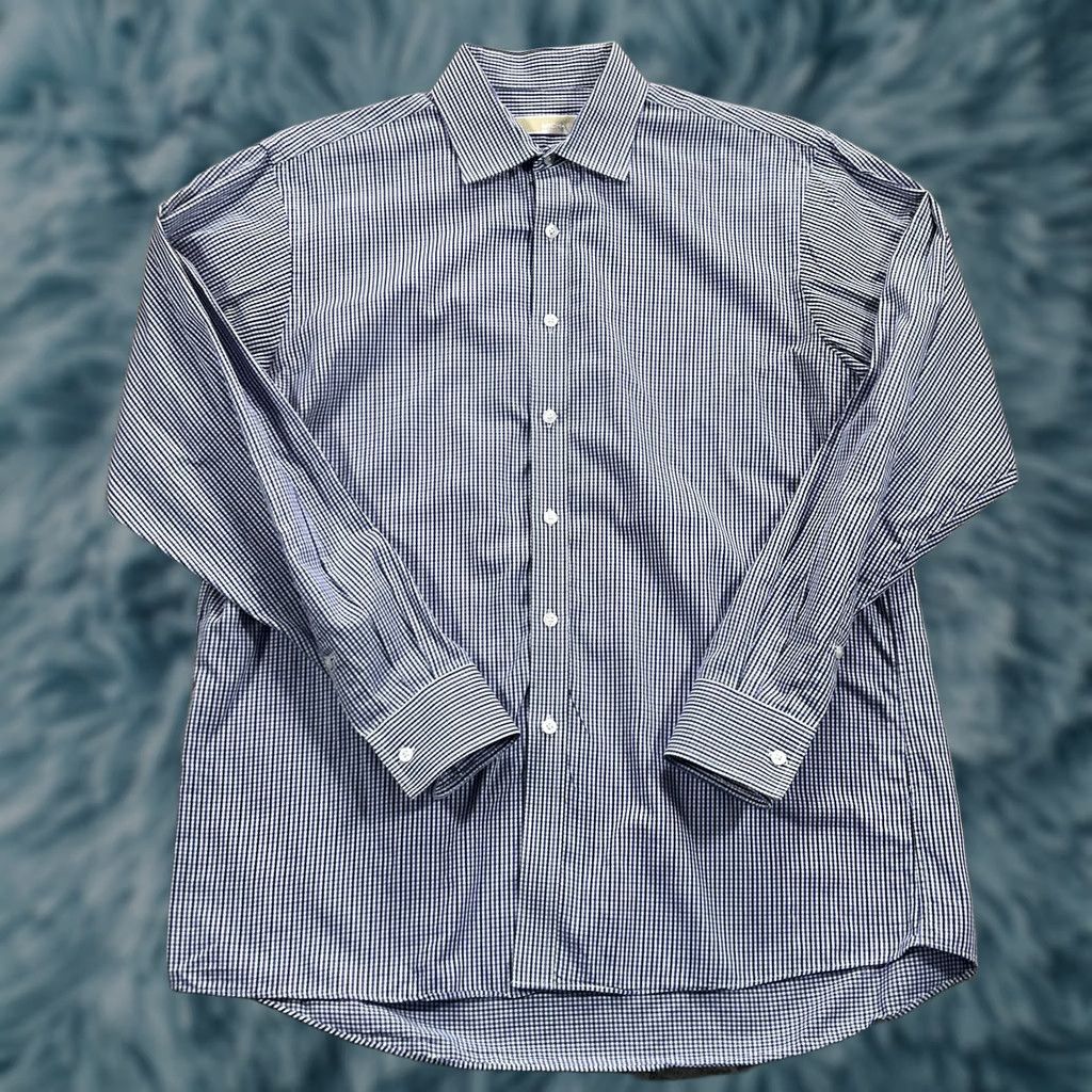 Michael Kors Michael Kors Button-Down Shirt Men XL Long Sleeve Multicolor Shirt Mens XL Button-Up Collar-Down Modern Distinctive Style Size US XL / EU 56 / 4 - 1 Thumbnail