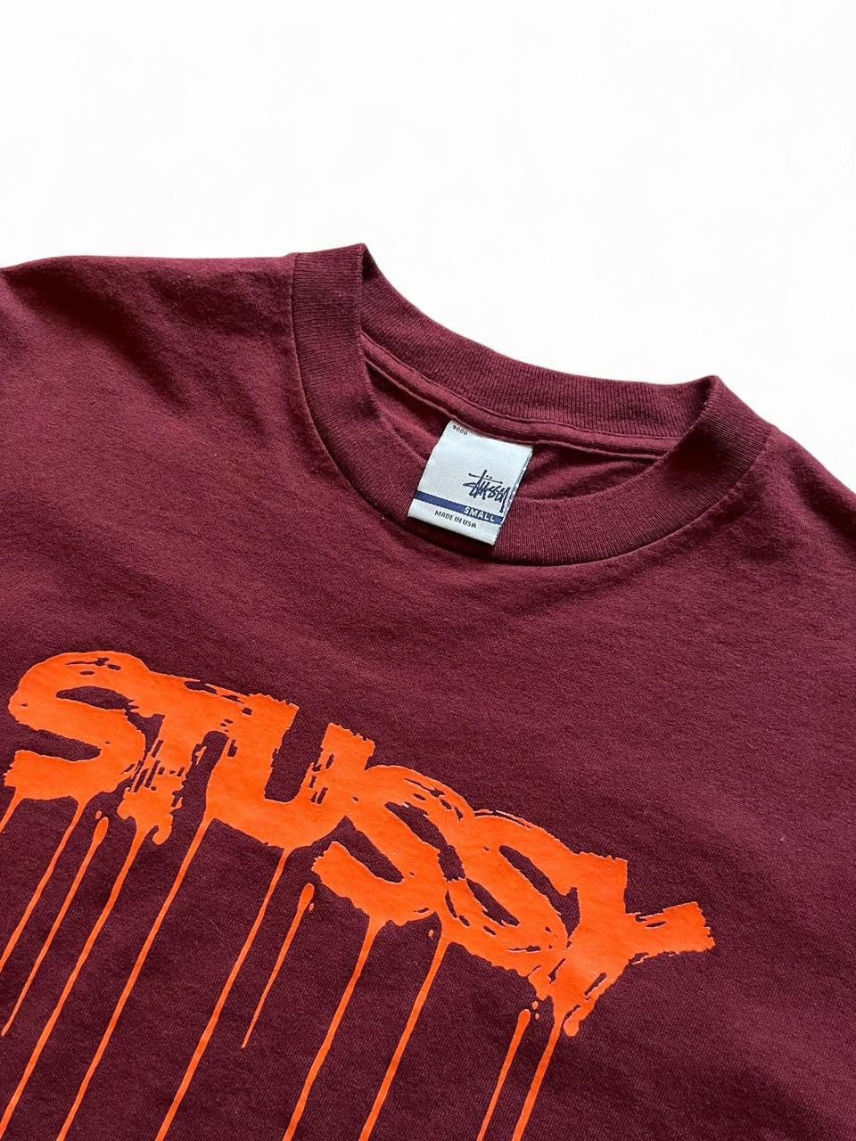 Stussy 2000s stussy t shirt made in usa single stitch Size US S / EU 44-46 / 1 - 5 Thumbnail