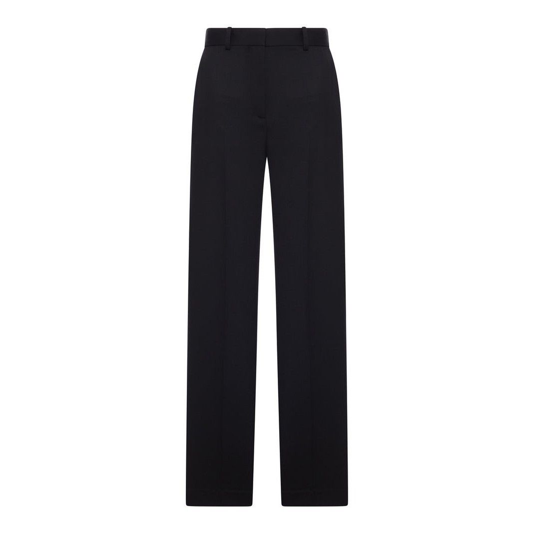 Loewe LOEWE Contrasting Side Black Wool Trousers New & Authentic ( Size 25" / US 0 / IT 36 - 1 Thumbnail