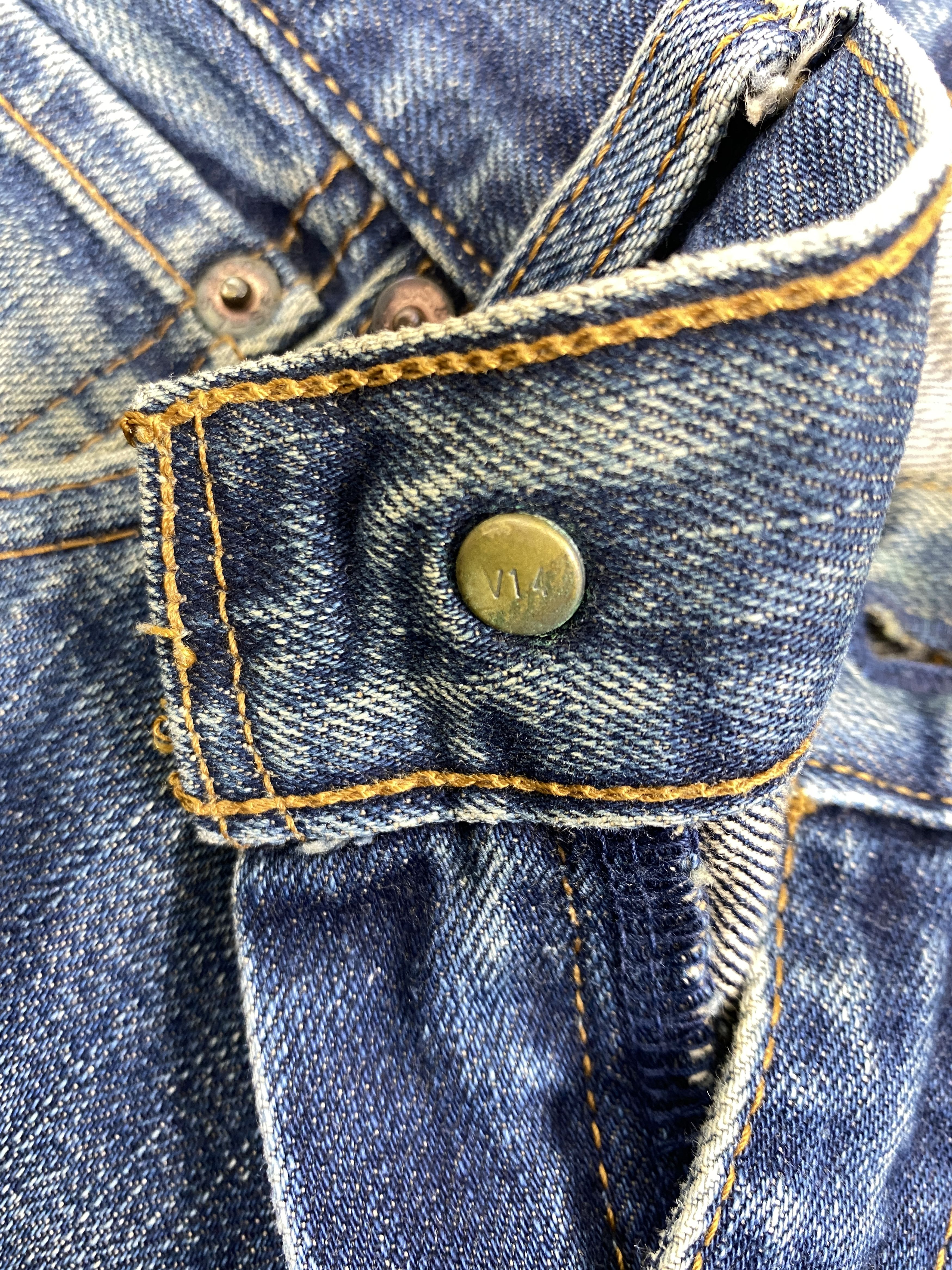 Dirty Blue Vintage Levi's 503 Jeans 30x30 Denim -SJ164