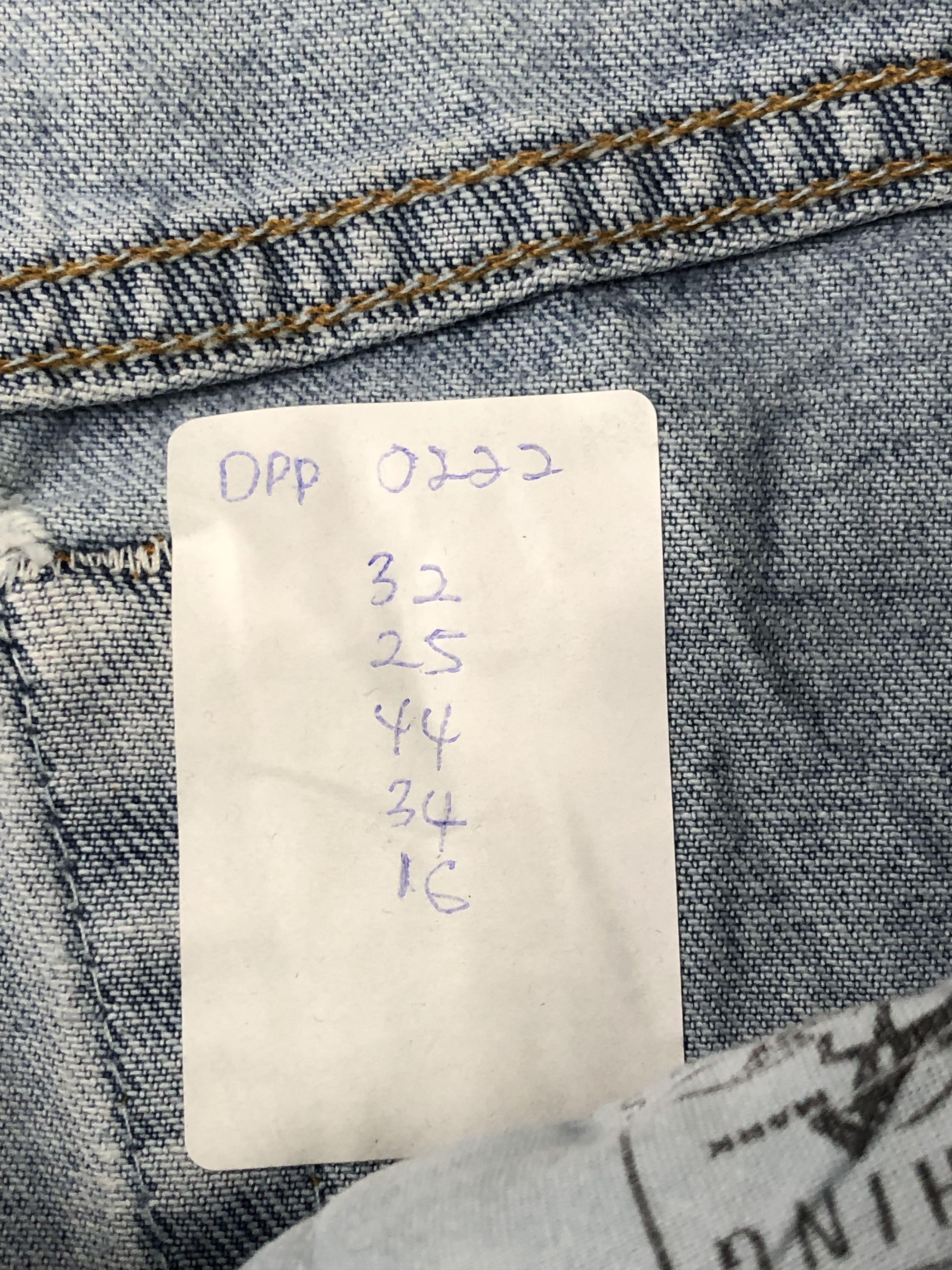 Levi's Vintage 90s Levis 555 Faded Blue Jeans DPP0222 Size US 32 / EU 48 - 12 Thumbnail