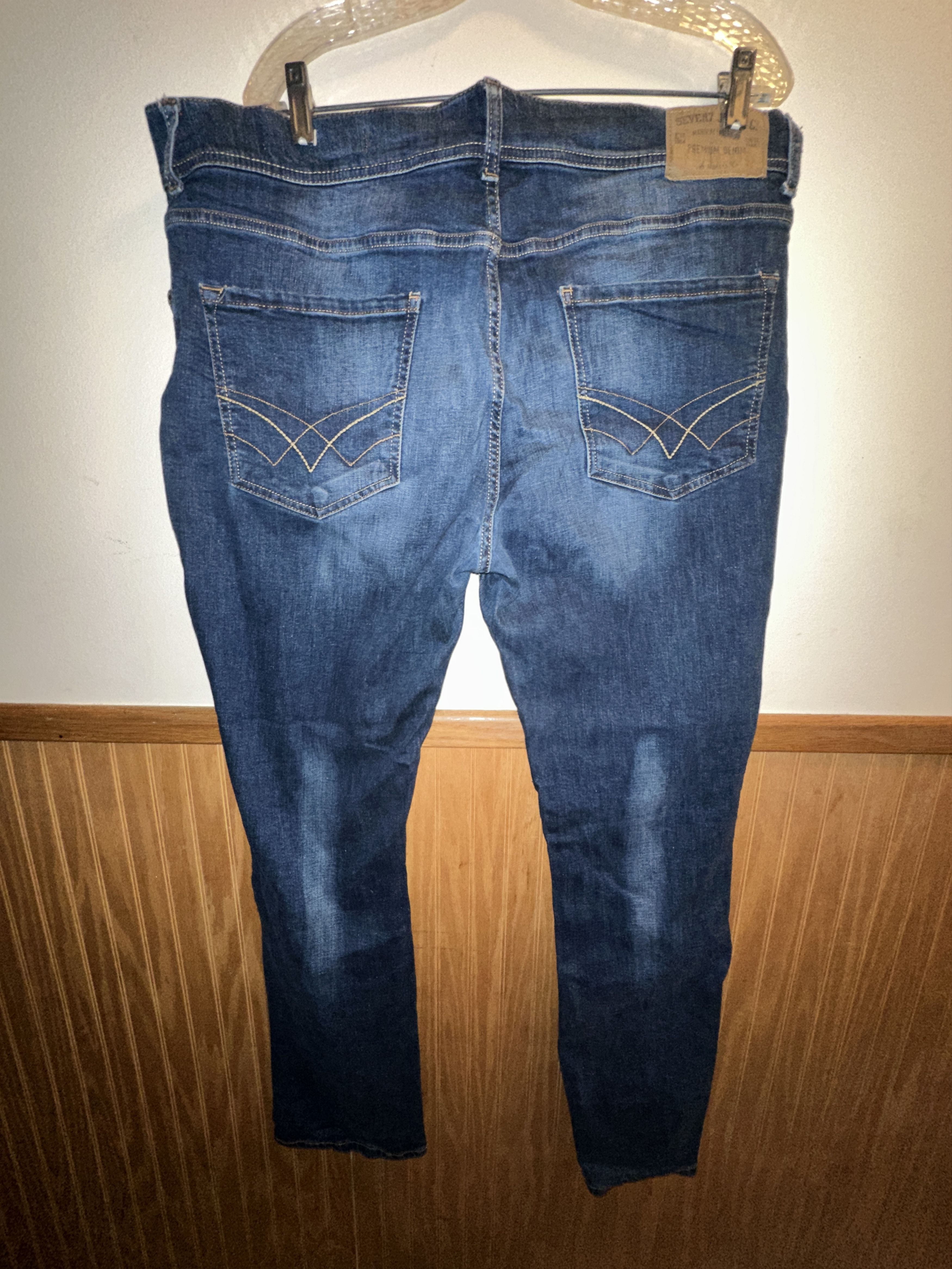 Seven 7 Steven7 Denim Jeans W38 L32 Size US 38 / EU 54 - 2 Thumbnail