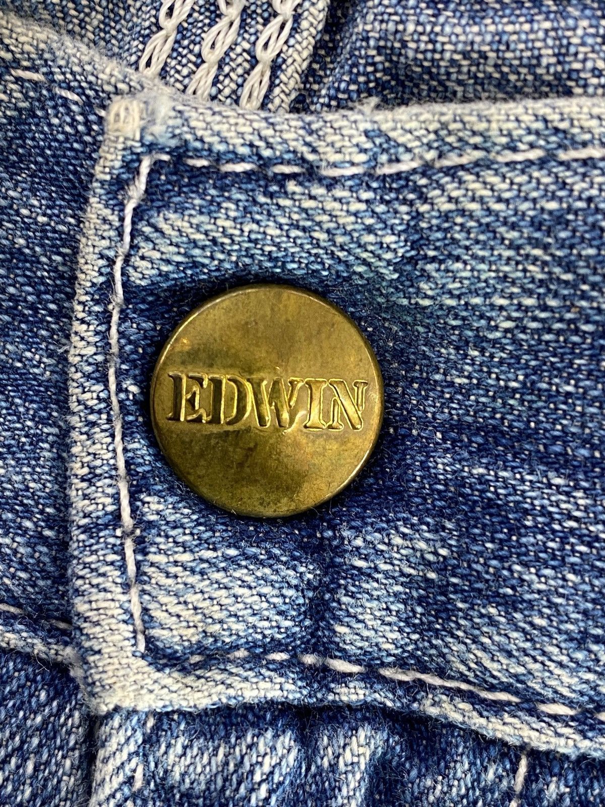 Edwin Edwin Vintage Light Wash Denim Carpenter Jeans Size US 34 / EU 50 - 10 Thumbnail