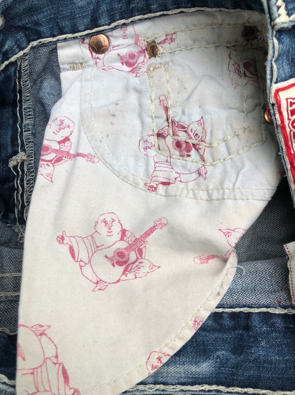True Religion Vintage True Religion Bootcut Denim Jeans Distressed Size US 30 / EU 46 - 7 Thumbnail