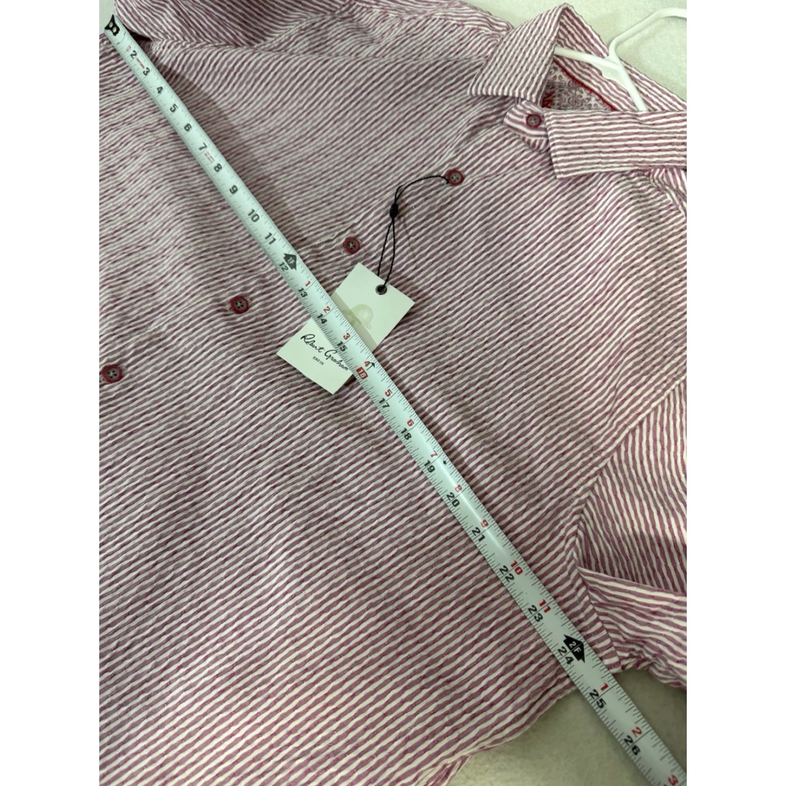 Robert Graham Robert Graham Button-Up Short Sleeve Shirt Fornillo Plaid XS? XL Size US XL / EU 56 / 4 - 3 Thumbnail
