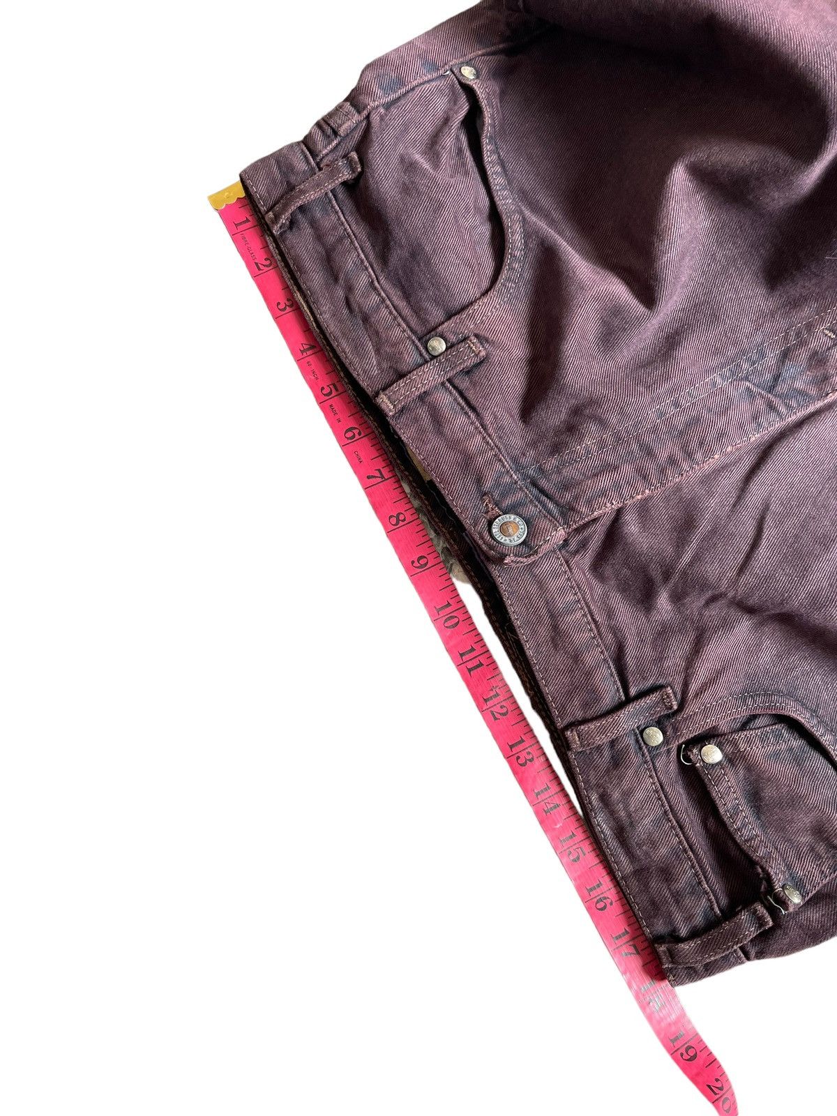 Levi's Vintage Rare 90’s Levis Silvertab Baggy Maroon Colour Size US 36 / EU 52 - 21 Thumbnail