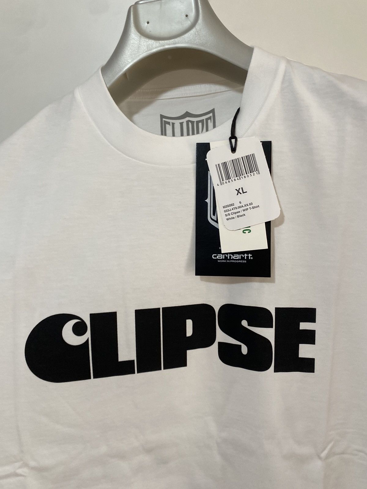 Carhartt Wip T-shirt Carhartt Wip x Clipse size /XXL bianca new Size US XXL / EU 58 / 5 - 2 Thumbnail