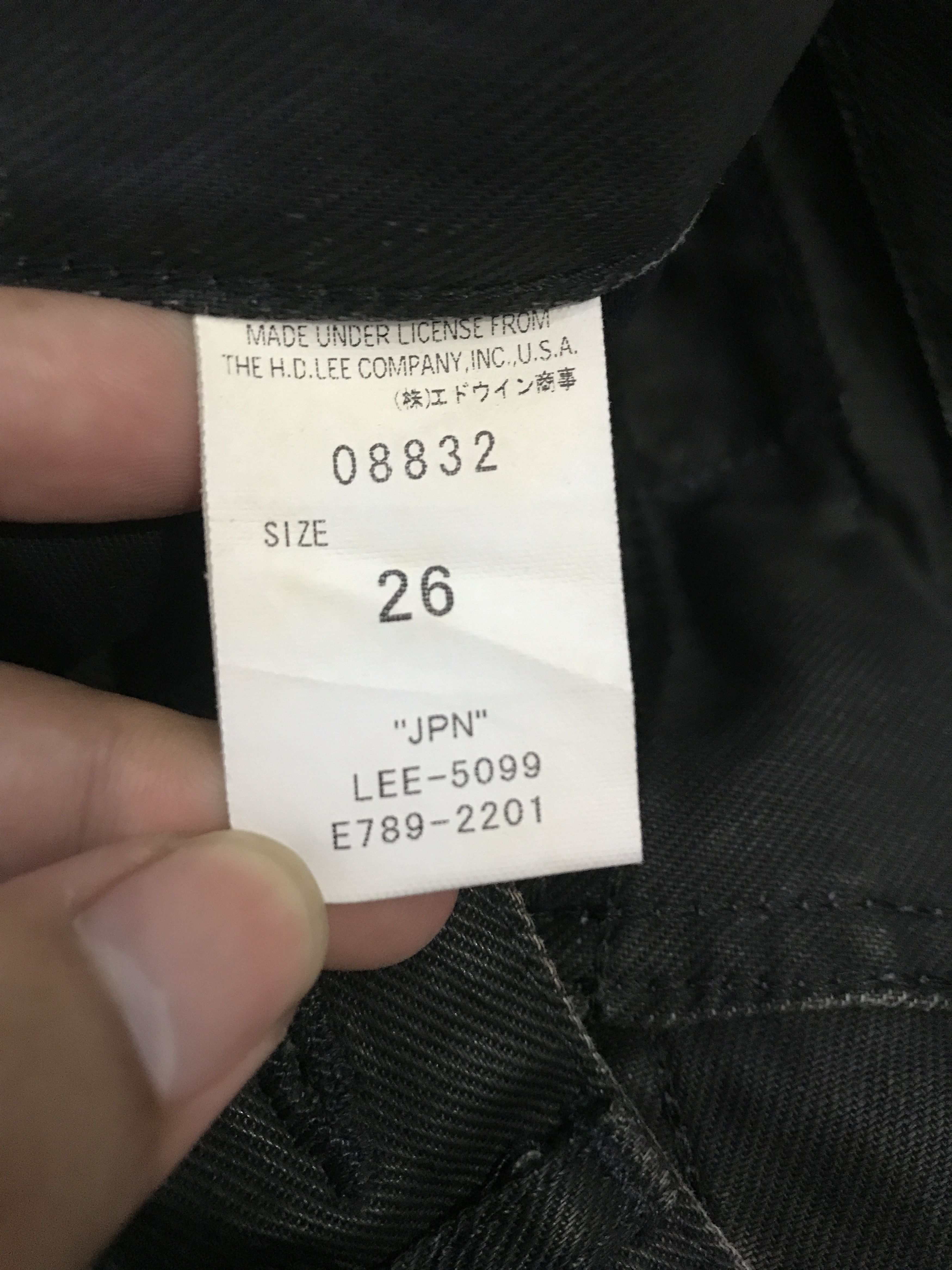 Lee × Vintage Lee Rider all Leather biker pants Rocker Trouser Pants Size US 26 / EU 42 - 9 Thumbnail