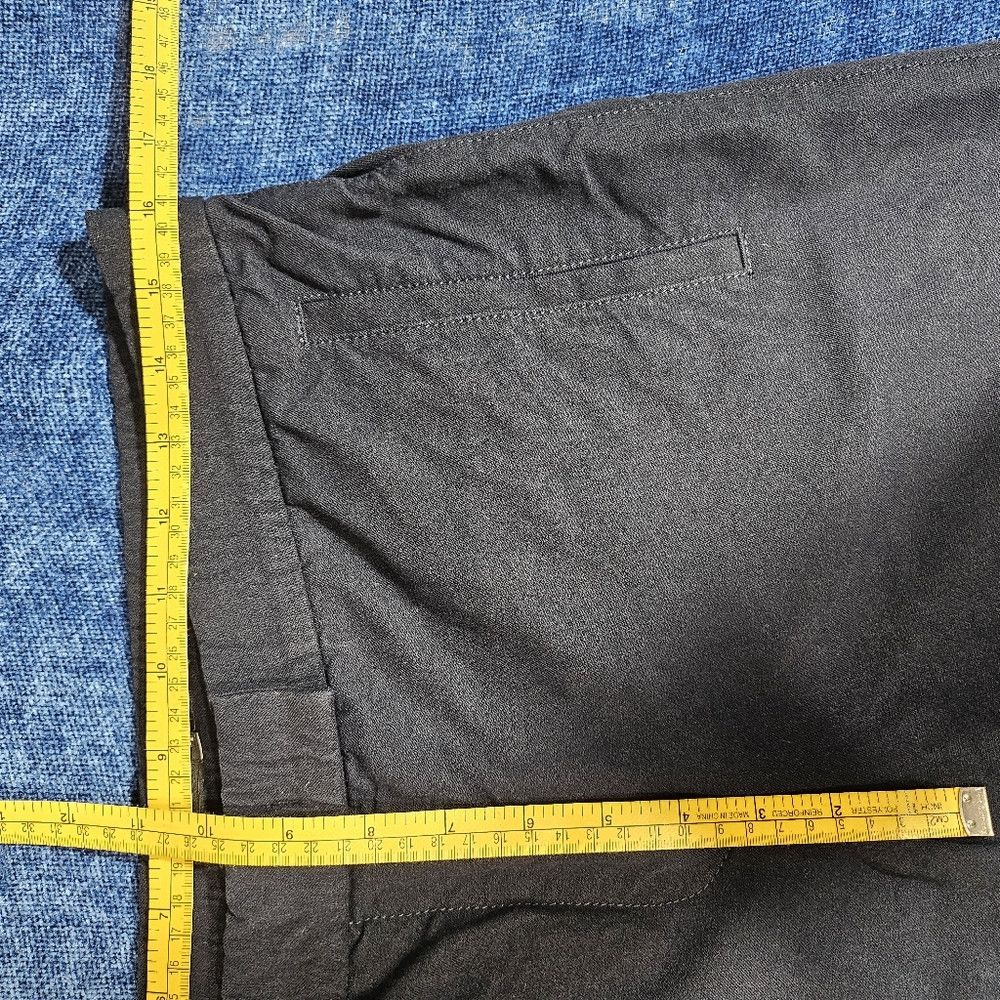 Joseph JOSEPH Navy Blue Capri Trousers Pants Side Leg Buttons 40 M Size 30" / US 8 / IT 44 - 8 Thumbnail