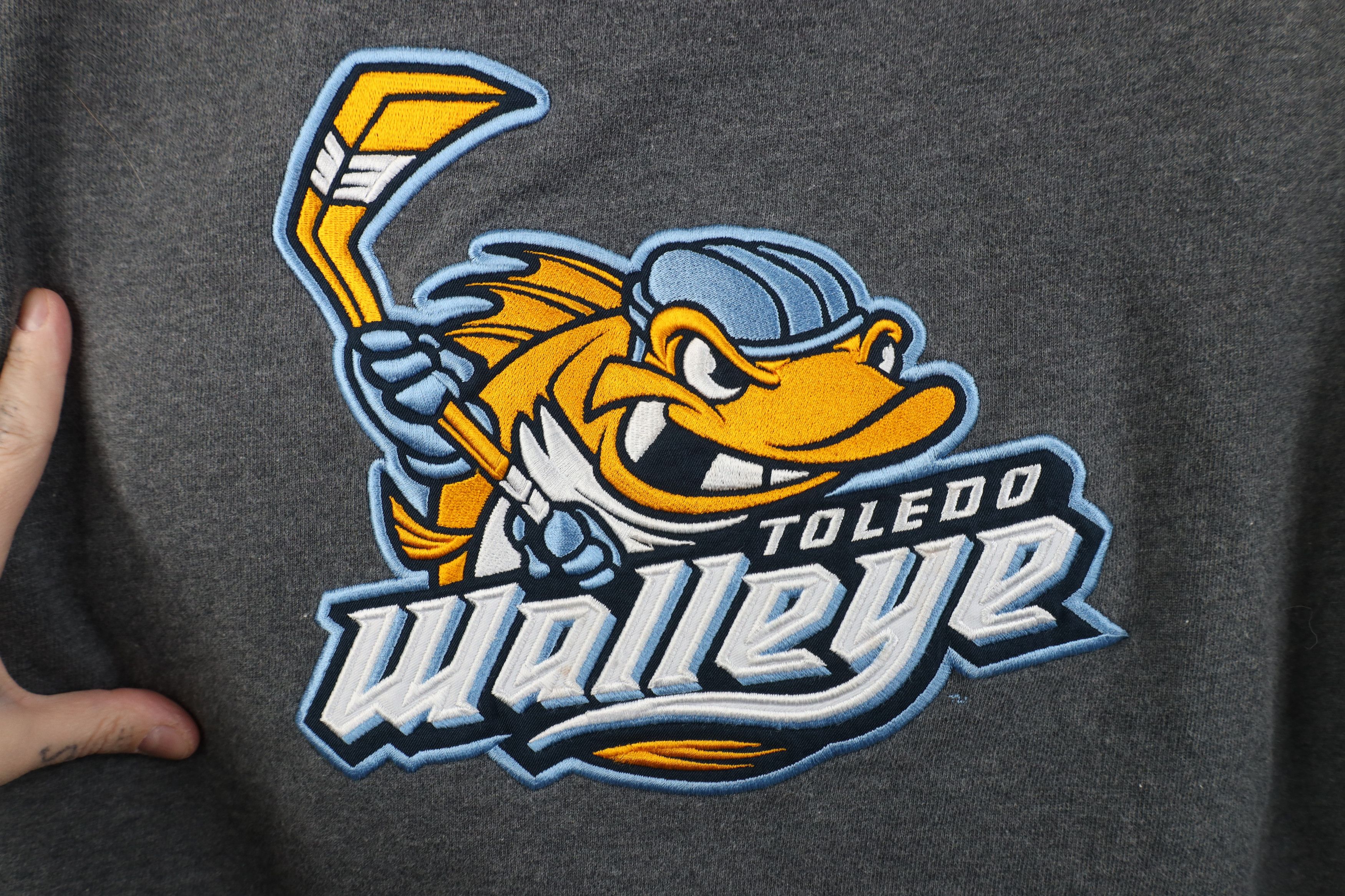 Champion Vintage Y2K Champion Toledo Walleye Hockey Hoodie Sweatshirt Size US L / EU 52-54 / 3 - 6 Thumbnail