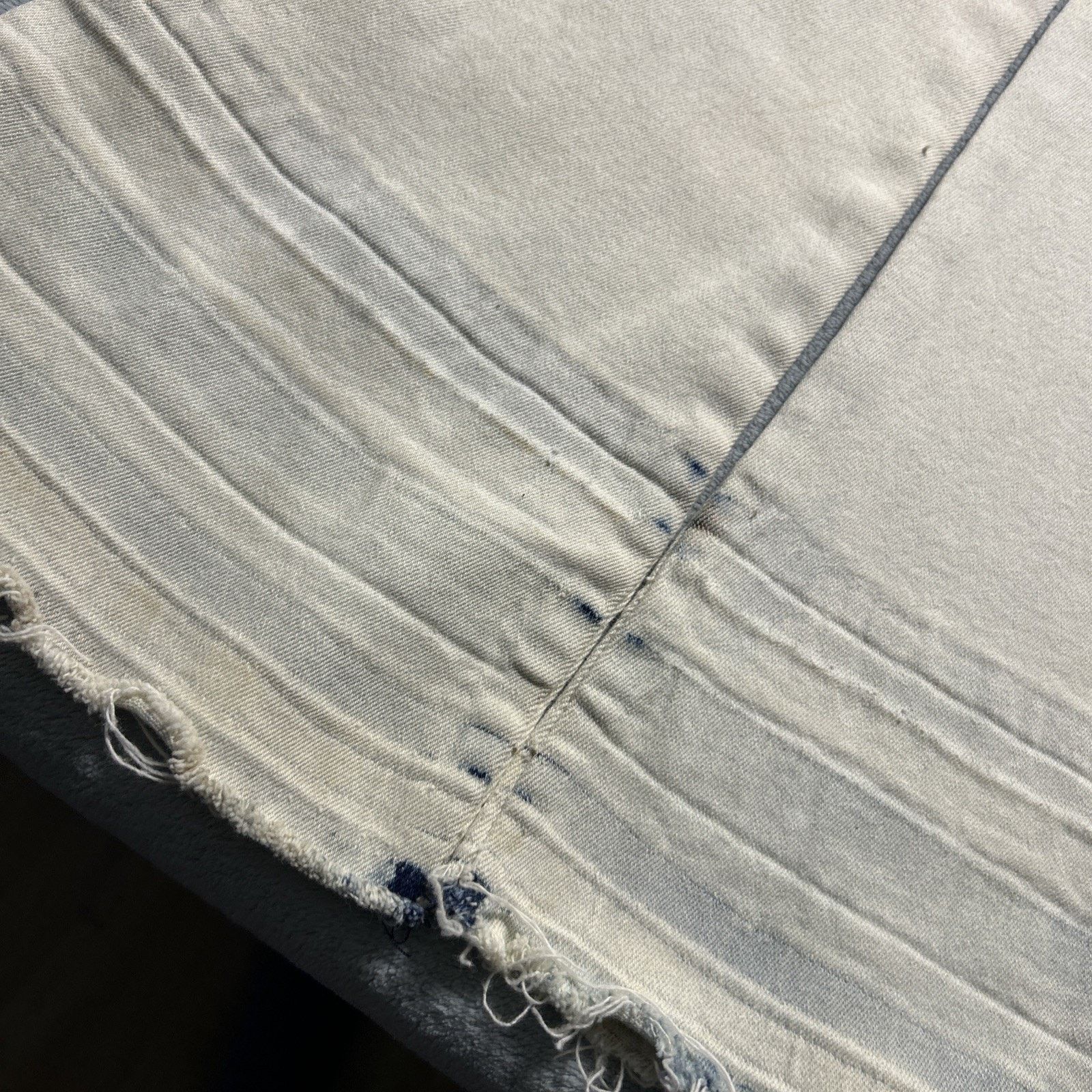 Levi's Beyond Baggy Jeans Womens 25x32 Raw Hems Flare Hamilton Wide Size 38" / US 16 / IT 52 - 11 Thumbnail