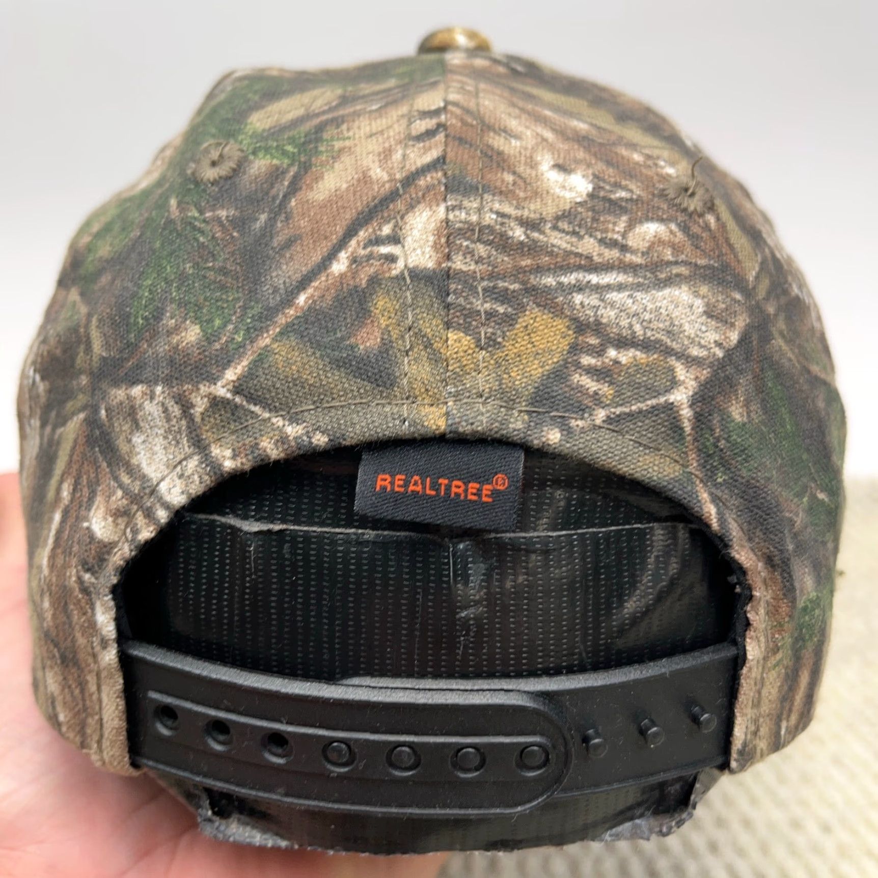 Vintage Otto Trucker Hat Realtree Camo Adjustable Outdoor Hunting Classic Mens Size ONE SIZE - 2 Thumbnail