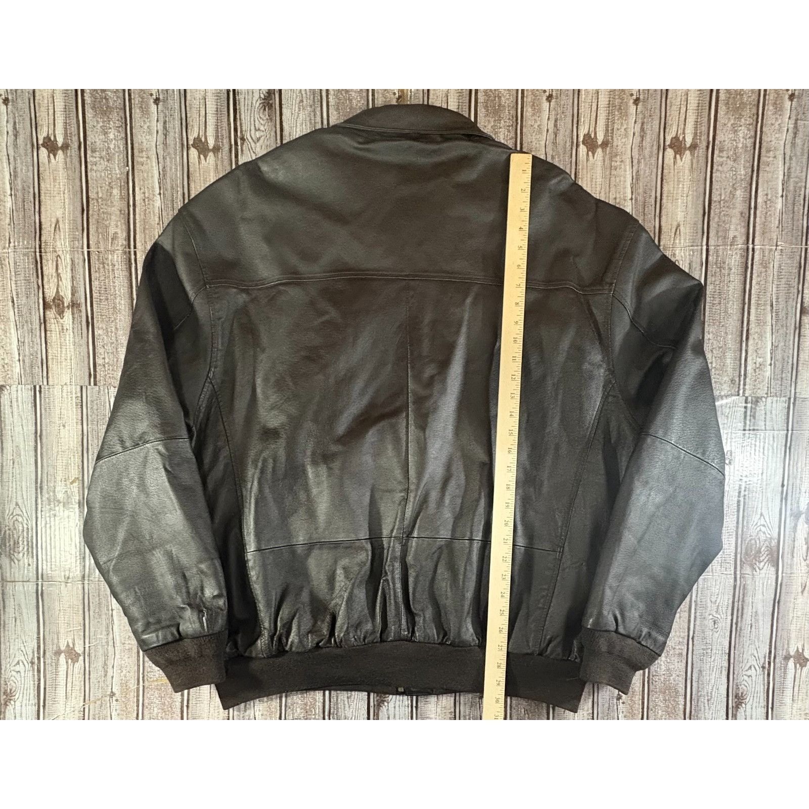 Other Airborne Leathers Lined Flight Bomber Jacket Size 3XL color Size US XXL / EU 58 / 5 - 4 Thumbnail