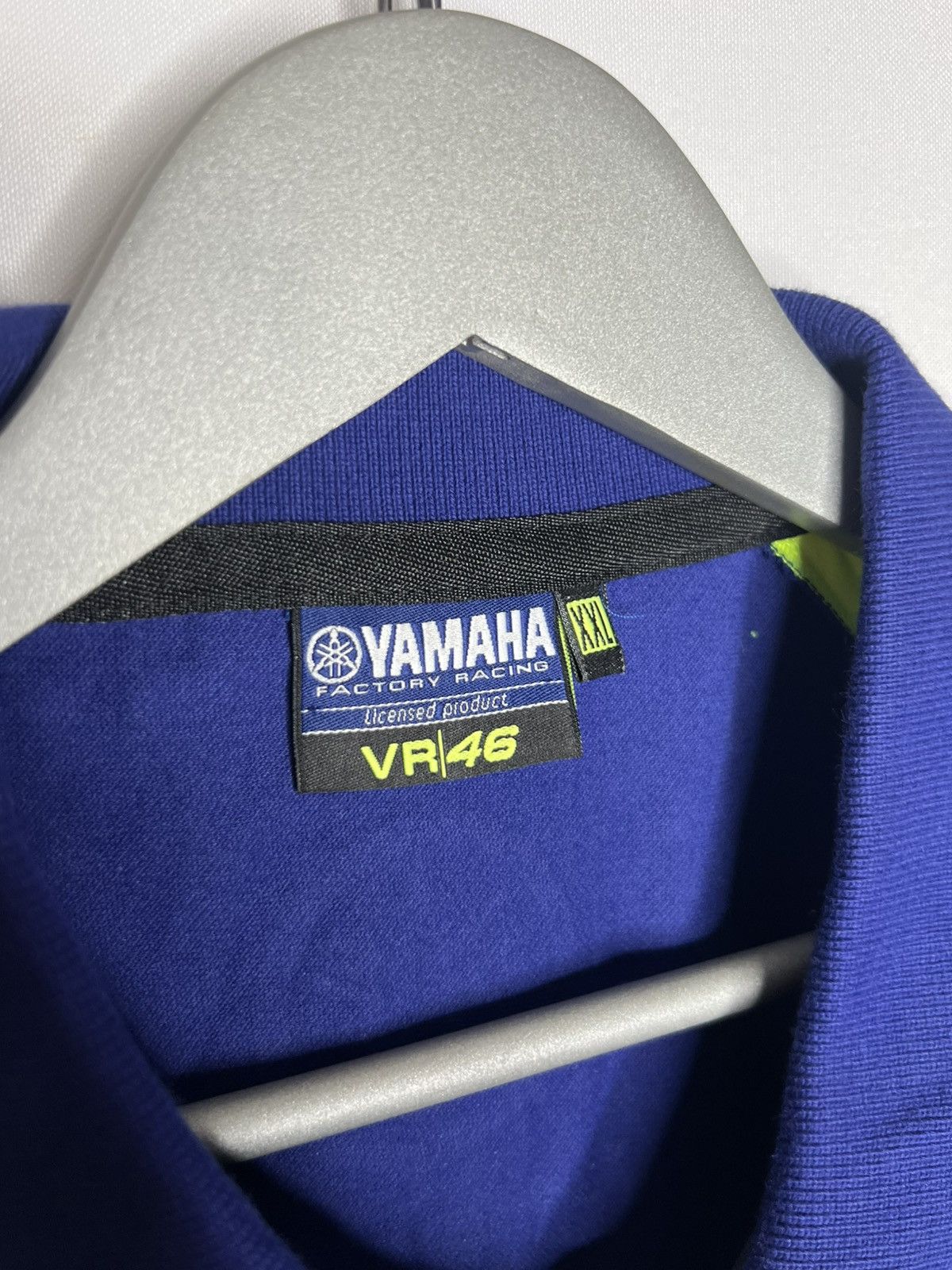 Yamaha Yamaha VR 46 Big Logo Racing Polo Shirt F1 Team Size US XXL / EU 58 / 5 - 11 Thumbnail
