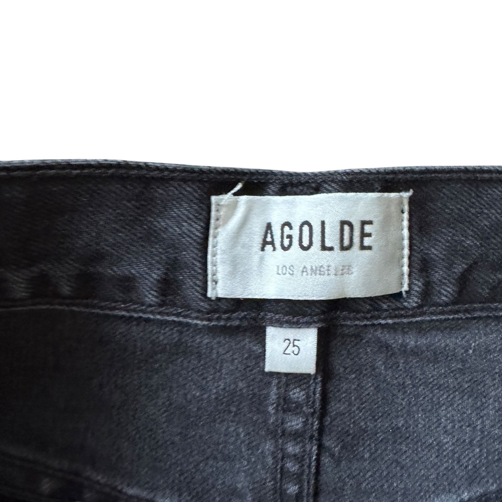 Agolde AGOLDE Lana Mid Rise Vintage Straight Jean Disorder Wash Size 25" / US 0 / IT 36 - 6 Thumbnail