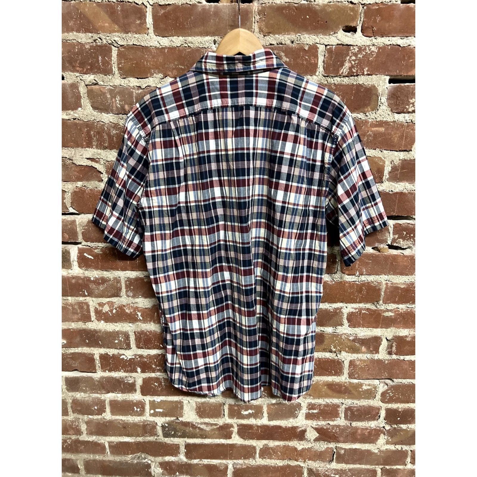 Eddie Bauer Eddie Bauer Button-Up Plaid Flannel Shirt Mens L Blue Multicolor Cotton Classic Fit Pocketed Button-Down Casual 25in Pit 31in Length Size US L / EU 52-54 / 3 - 2 Thumbnail