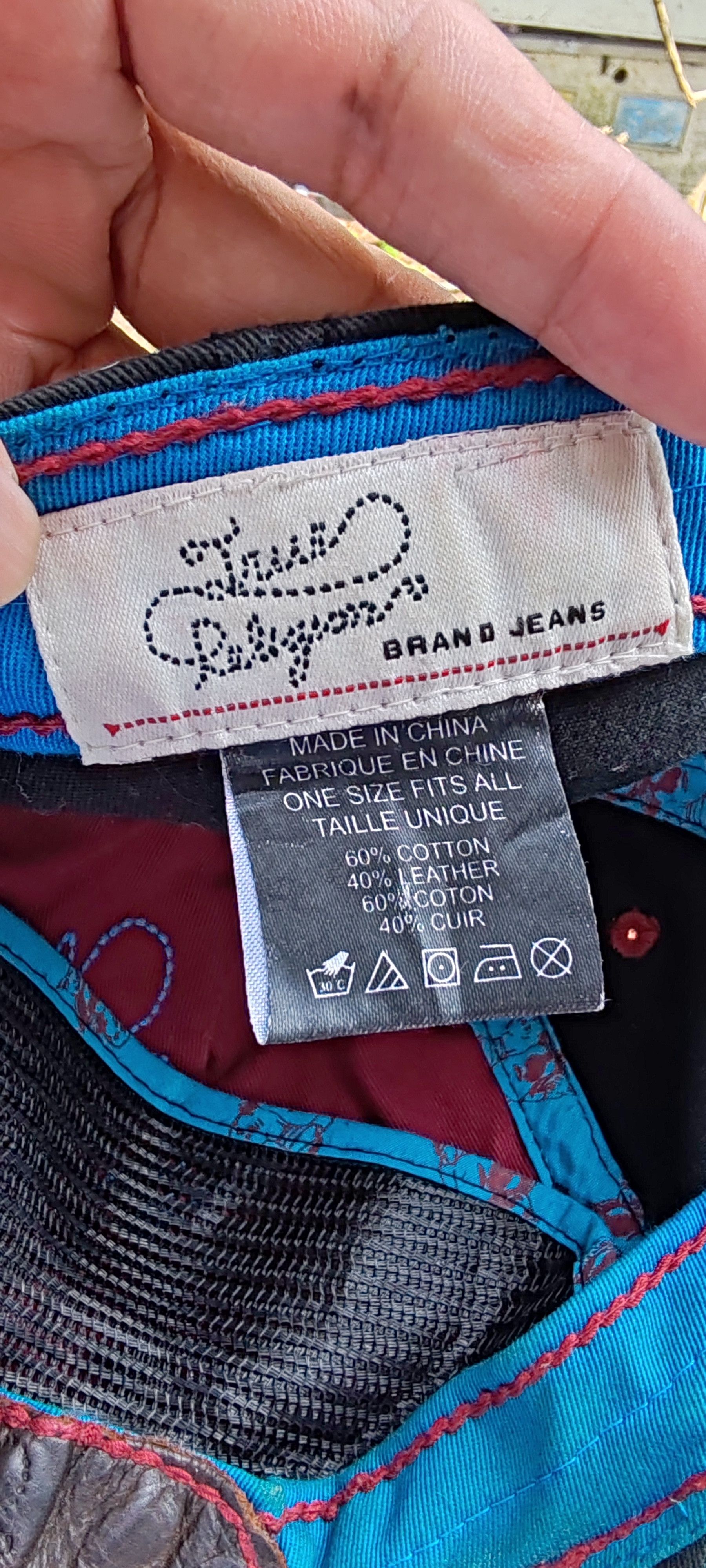 Japanese Brand × True Religion × Vintage Vintage Leather Distressed Destroyed cap hat True Religion Size ONE SIZE - 13 Thumbnail