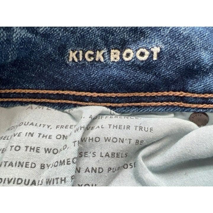 American Eagle Outfitters American Eagle KickBoot Denim Jeans 8 Long Size 32" / US 10 / IT 46 - 3 Thumbnail