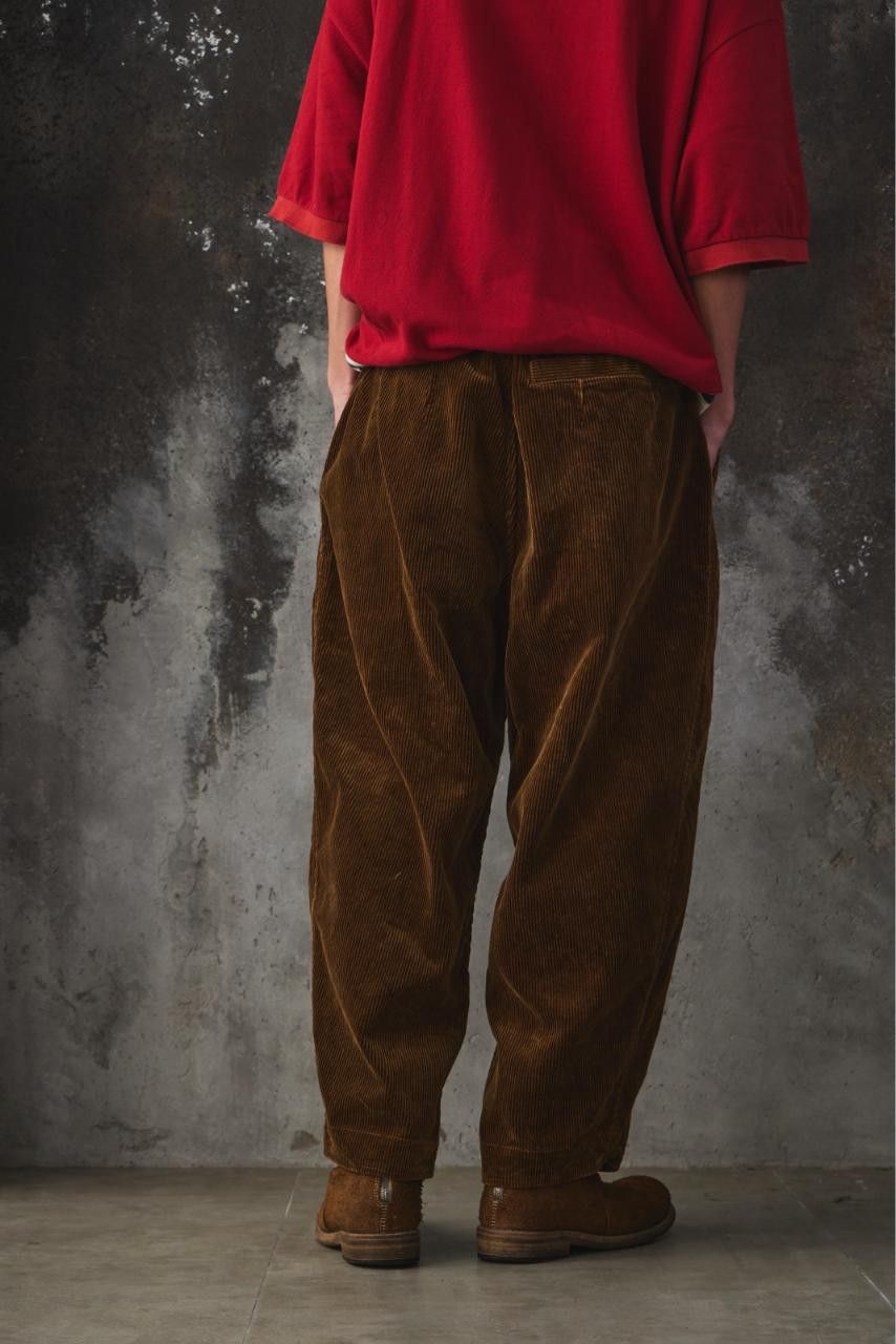 Porter Classic Porter Classic - Corduroy Classic Pants - Golden Brown Size US 33 - 6 Thumbnail