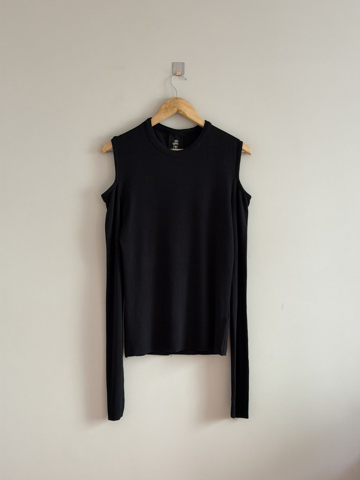 Thom Krom Thom Krom Cut-Out Longsleeve Minimal Avant Garde Size L / US 10 / IT 46 - 1 Thumbnail