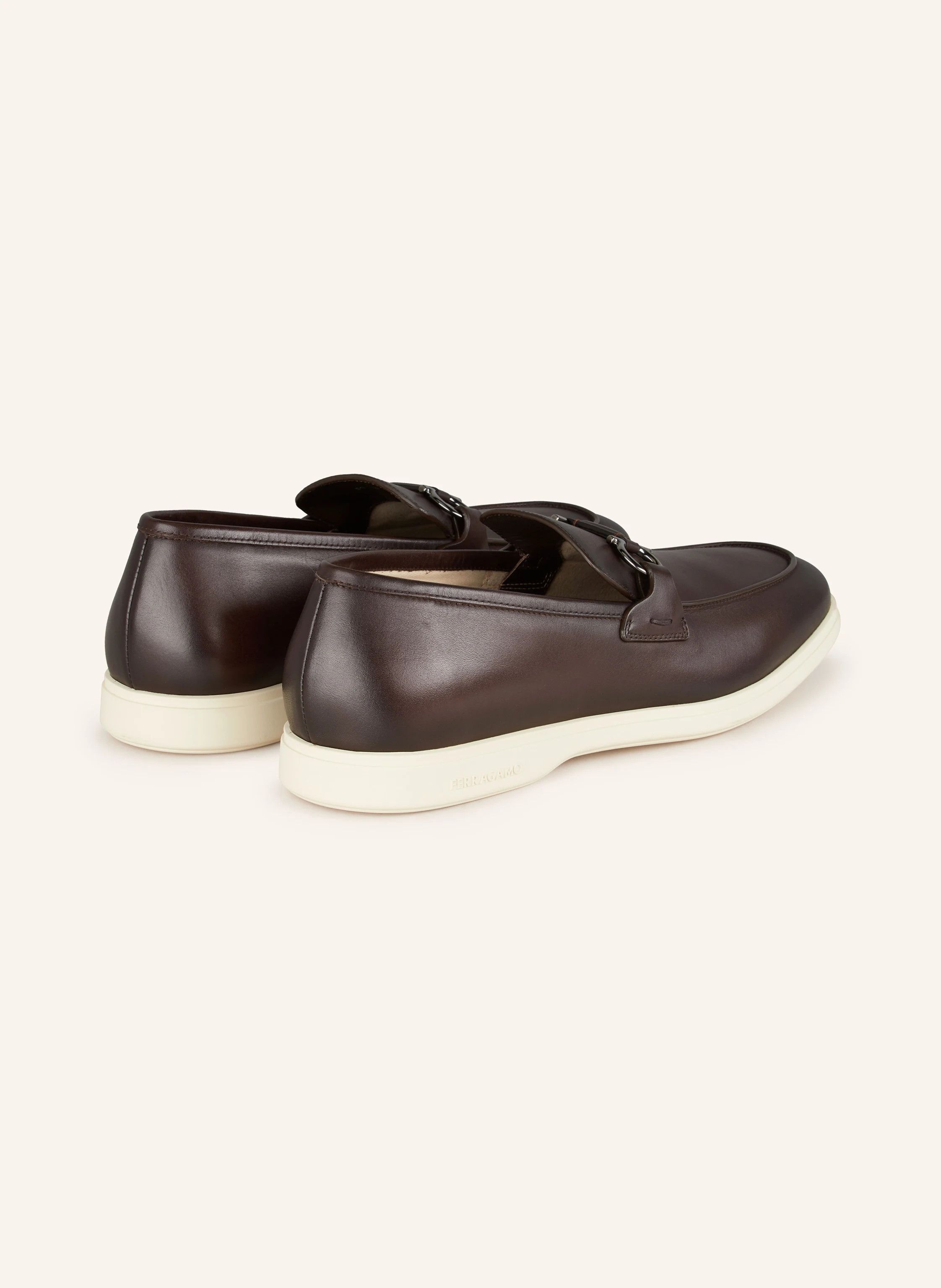 Salvatore Ferragamo o1s22i1n0225 Loafers in Brown Size US 7.5 / EU 40-41 - 3 Thumbnail