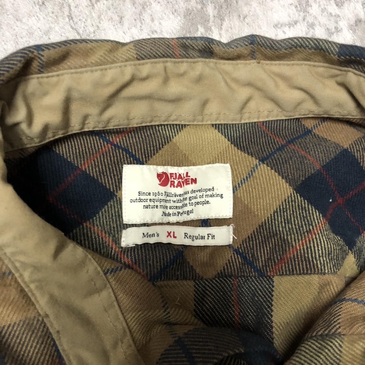 Fjallraven Fjällräven green plaid flannel shirt Size US XL / EU 56 / 4 - 6 Thumbnail