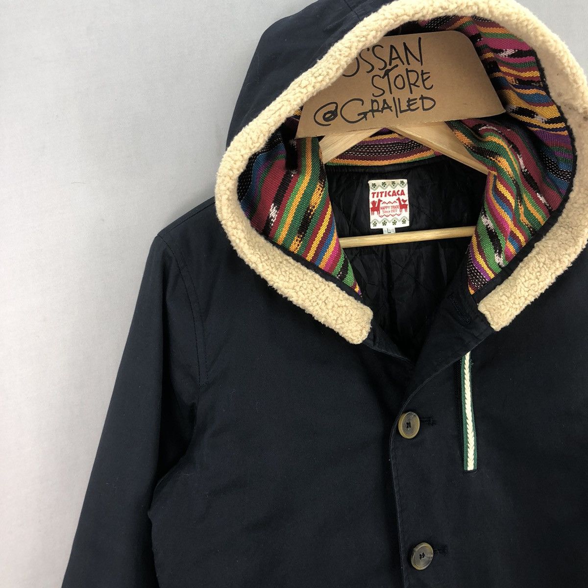 Japanese Brand Vintage Y2K Titicaca Navajo Quilted Button Up Jacket Size US M / EU 48-50 / 2 - 2 Thumbnail